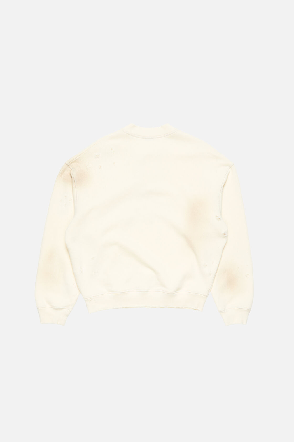 Fleece logo sweatshirt, Off white, 2000x