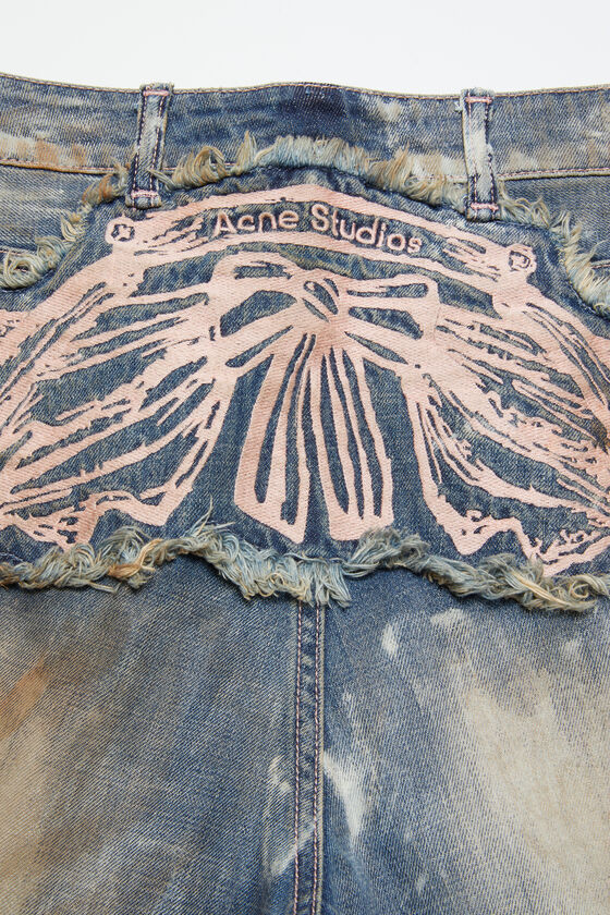 Acne Studios - ルーズフィットデニムトラウザー - ミッドブルー