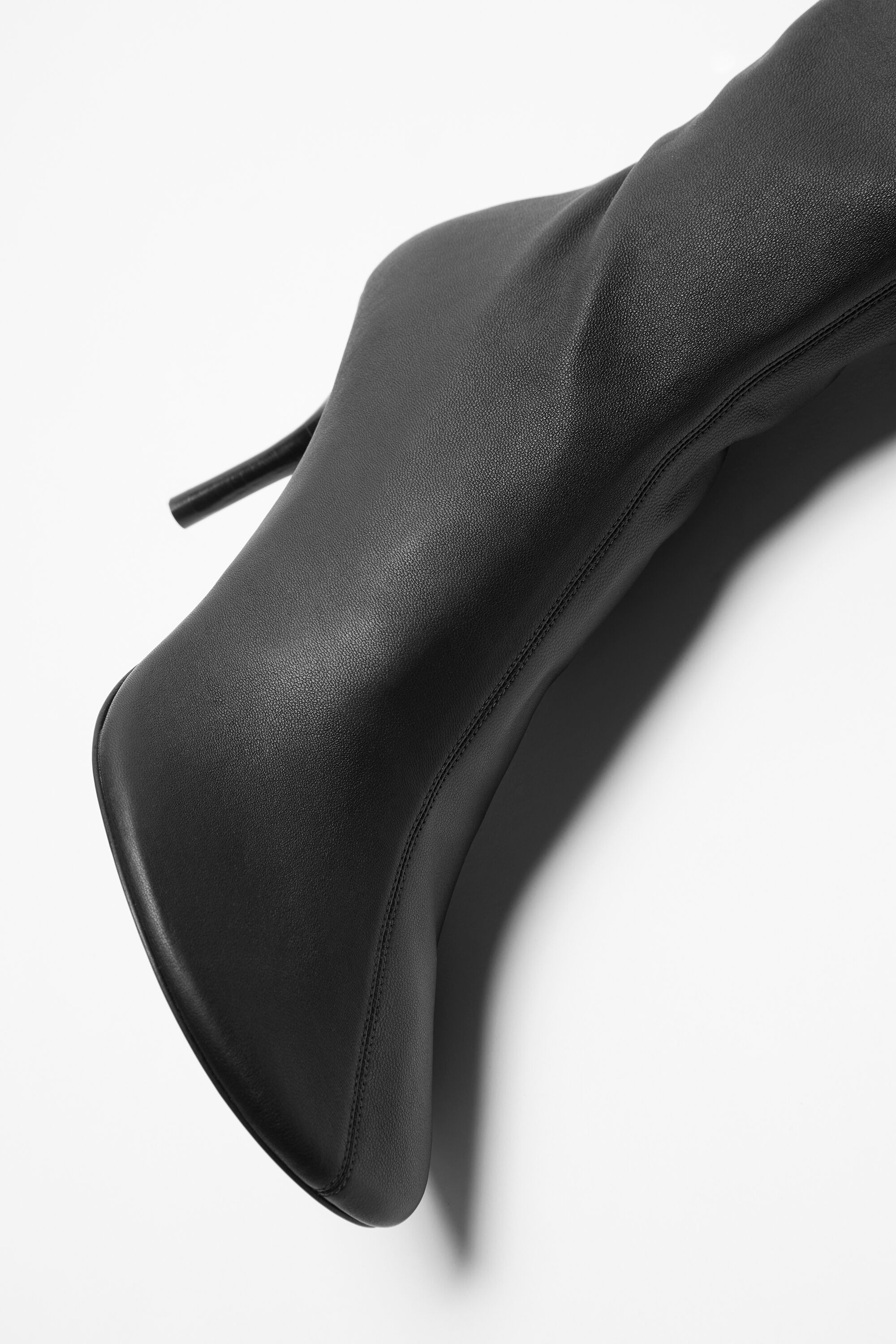 Acne Studios - High leather boots - Black