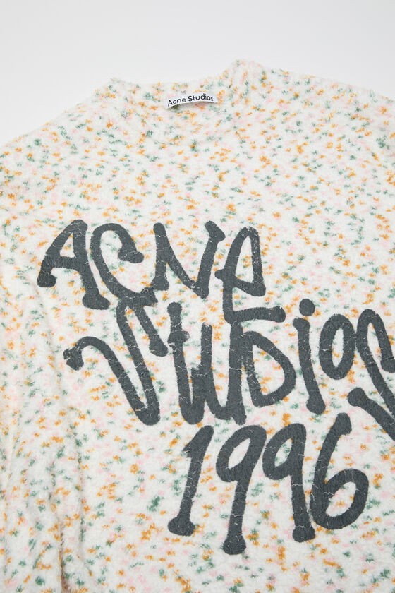 Acne Studios - プリントロゴセーター - マルチカラー 