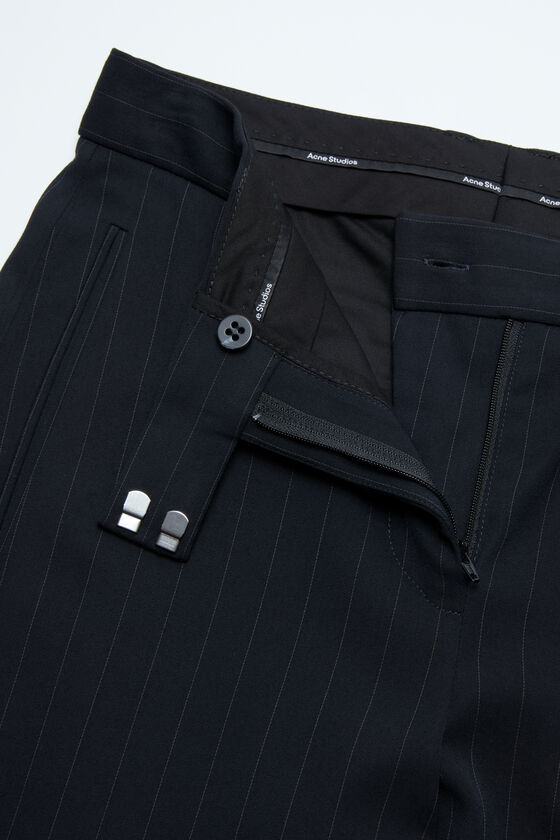 Acne Studios - Pinstripe trousers - Navy blue