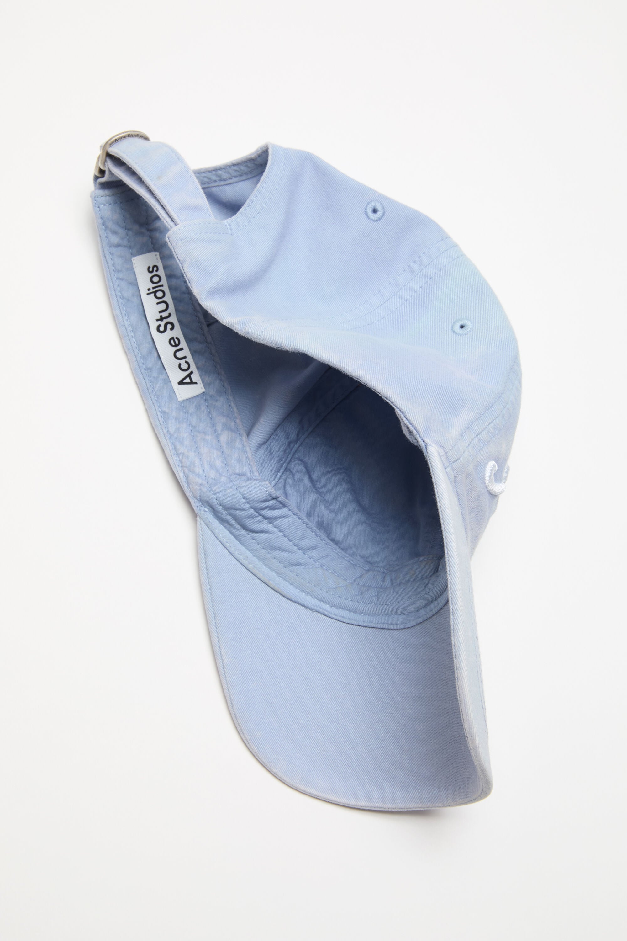Acne Studios - Embroidered logo cap - Dusty blue