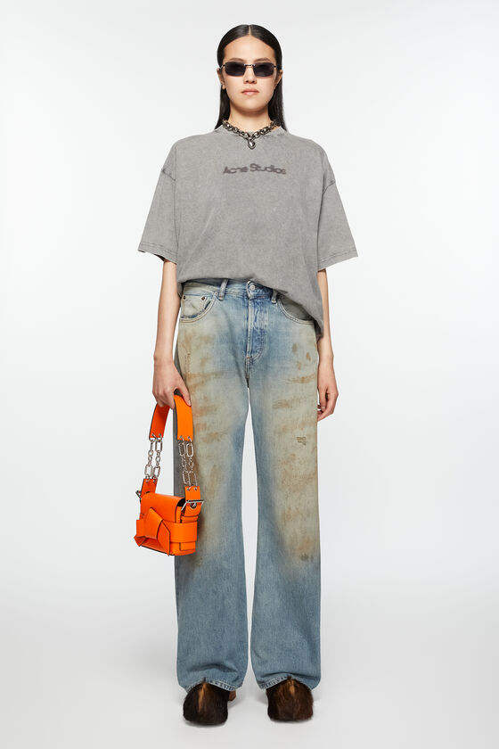 Acne Studios - Musubi Schultertasche - Hellorange 