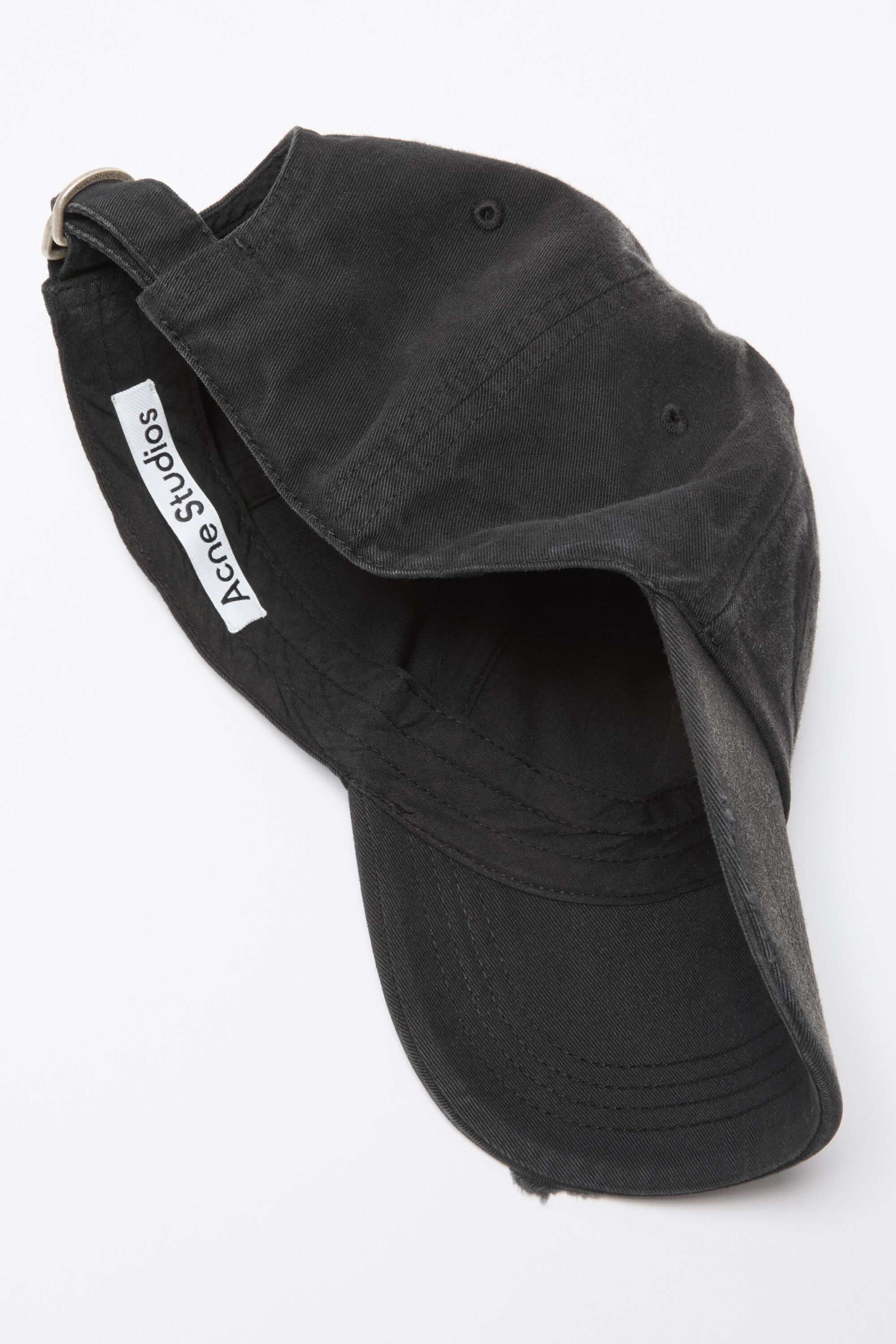 Acne Studios - Screenprint baseball cap - Black