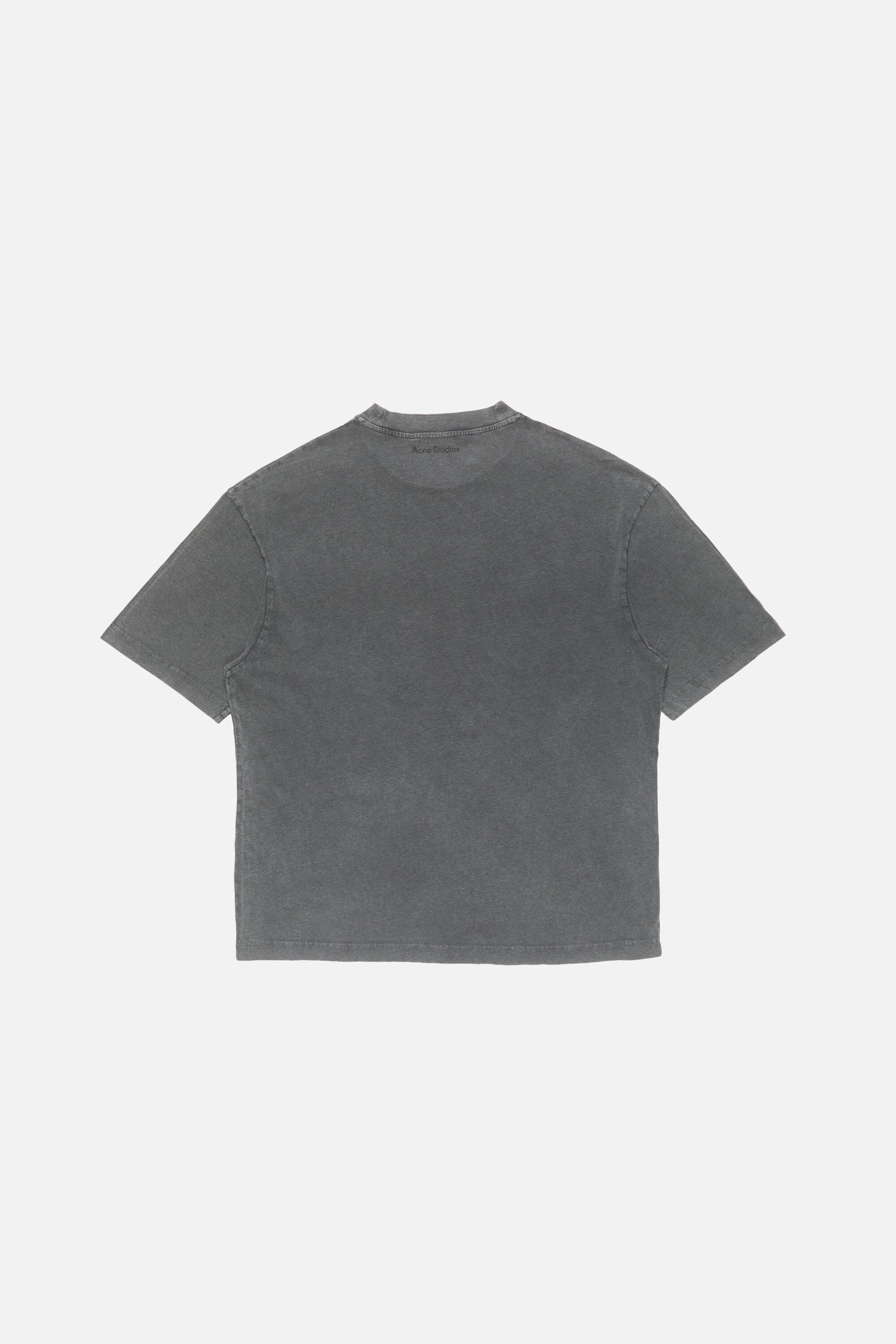 Acne Studios - Glitter graphic t-shirt - Faded black