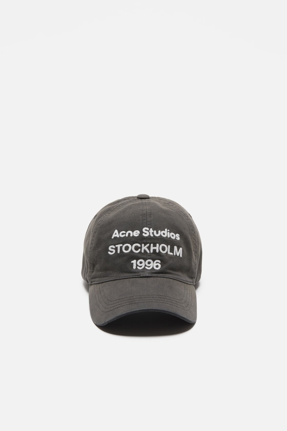 Logo cap, Faded black, 2000x