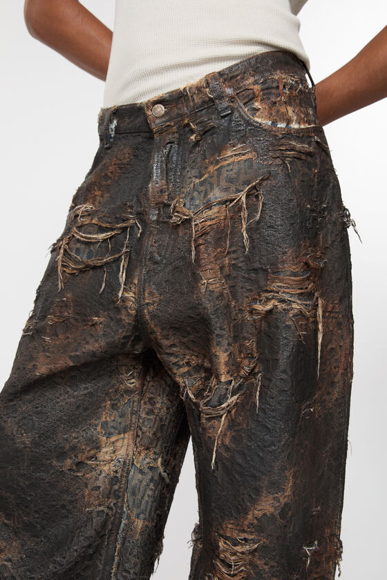 Acne Studios - スーパーバギーフィットジーンズ - 2023 - ブラウン 