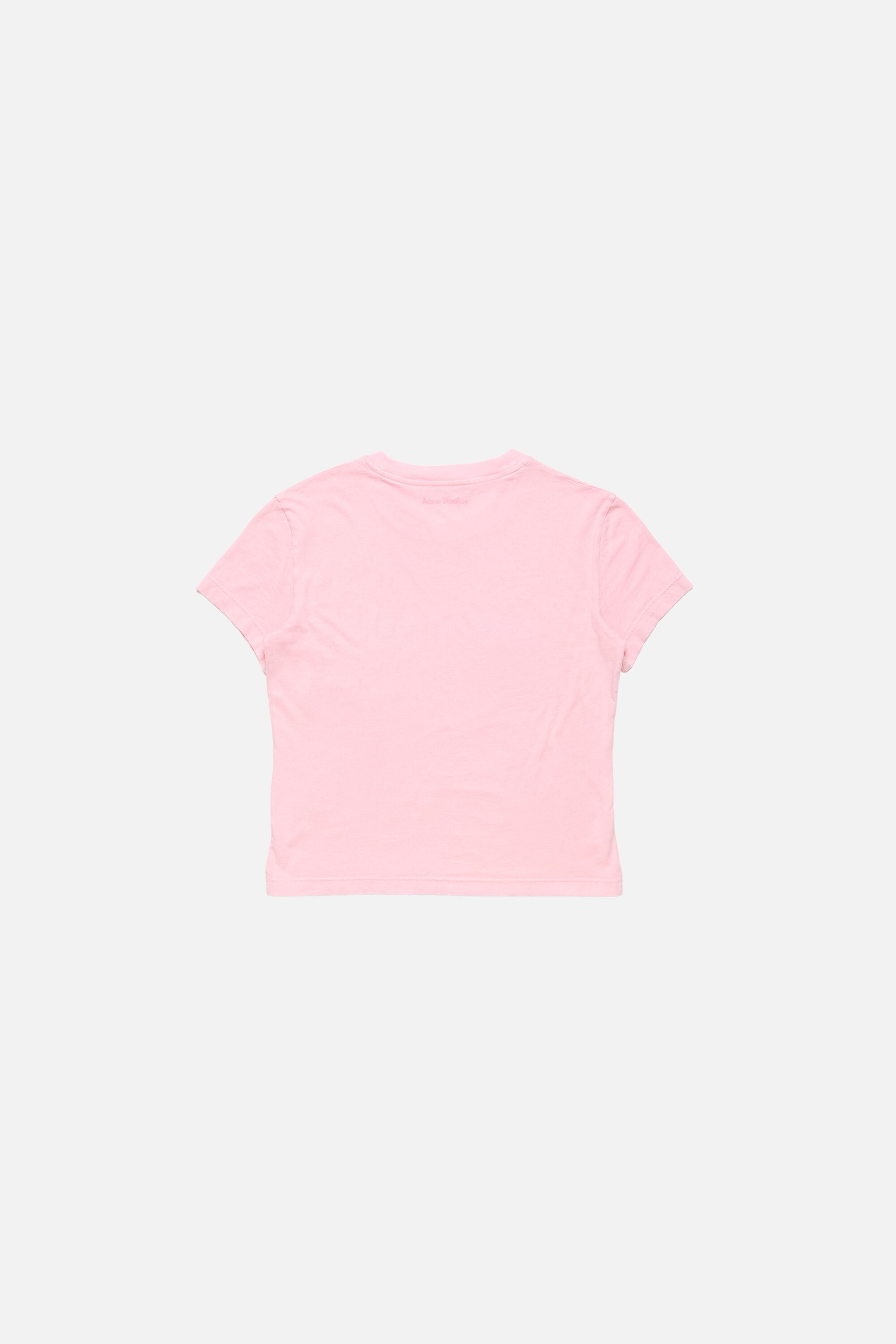 Acne Studios - Fitted graphic t-shirt - Pale Pink