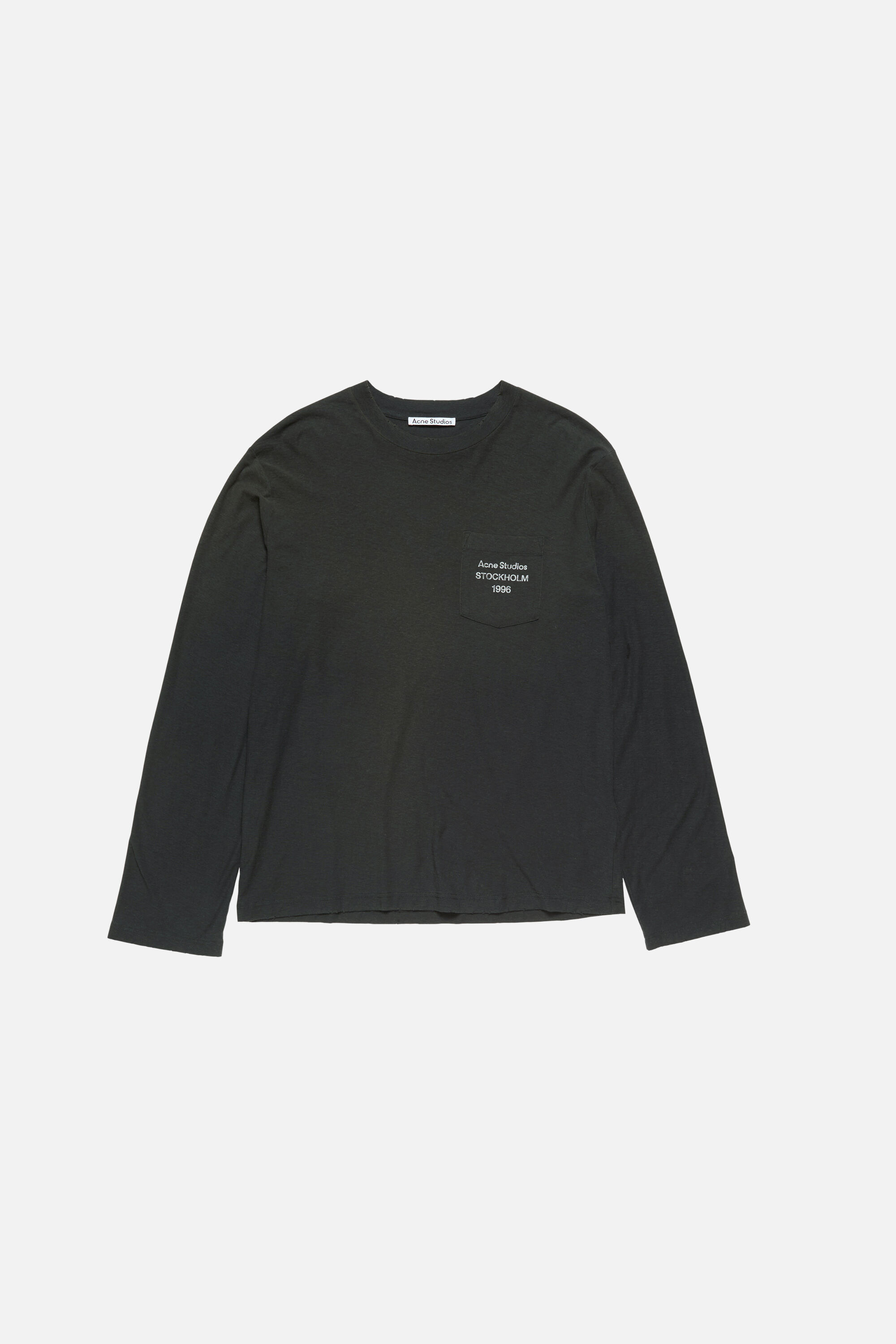 Acne Studios - Logo t-shirt - Faded black