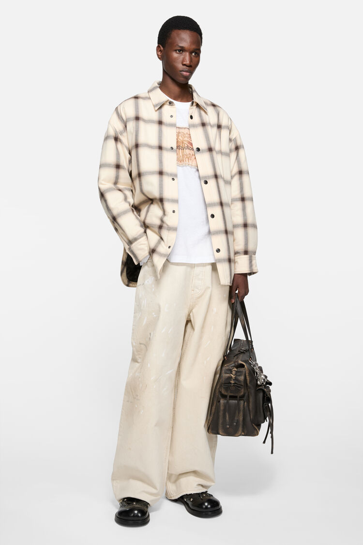Acne Studios 2023 U White Trafalgar Leather, ホワイト