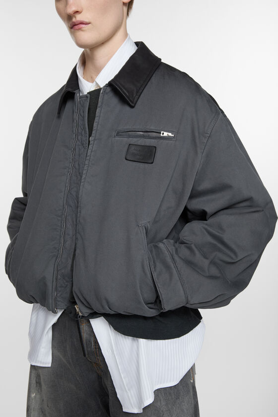 Bomber blouson, Anthracite grey, 2000x