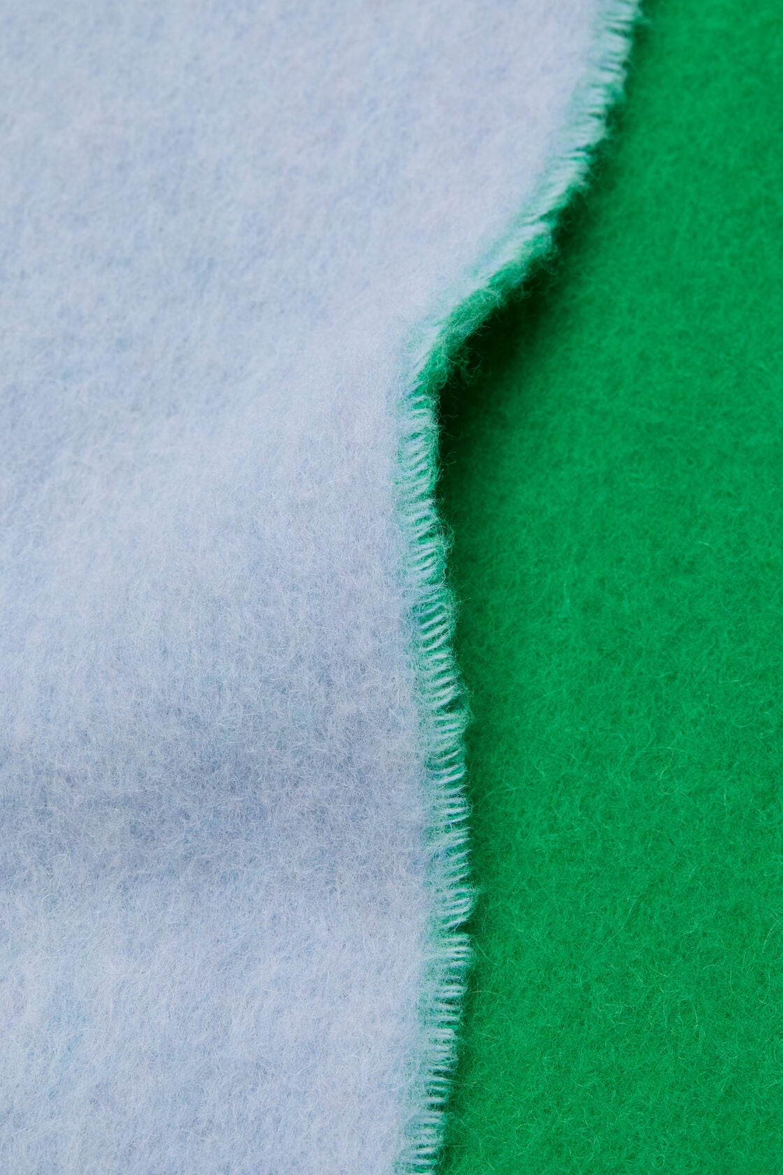 Bicolour Alpaca Scarf, Green/light blue, 2000x