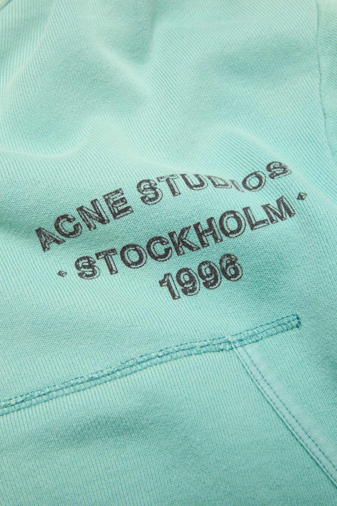 Sprayed zip hoodie, Mint green, 2000x