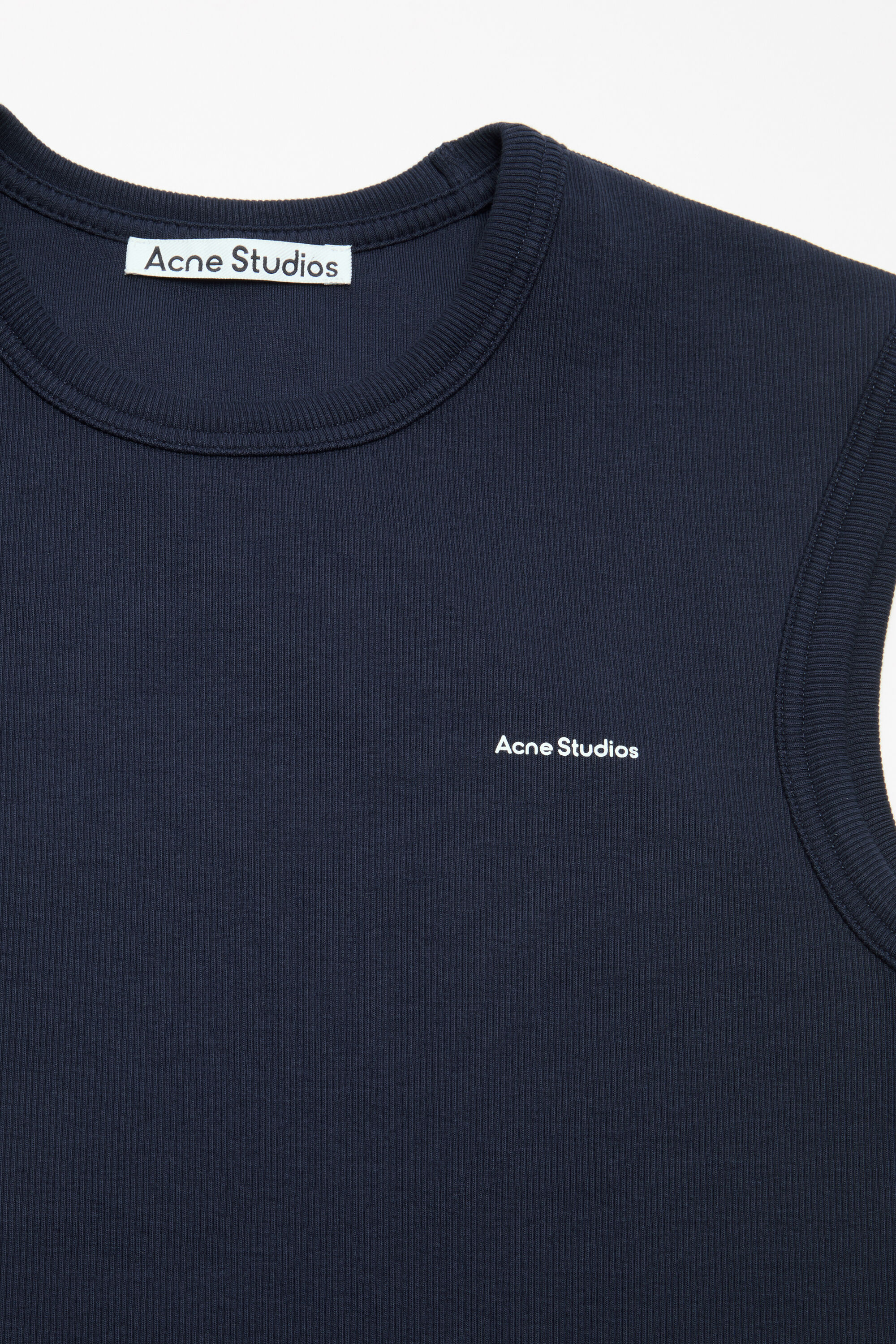 Acne Studios - Logo muscle t-sirt - Navy