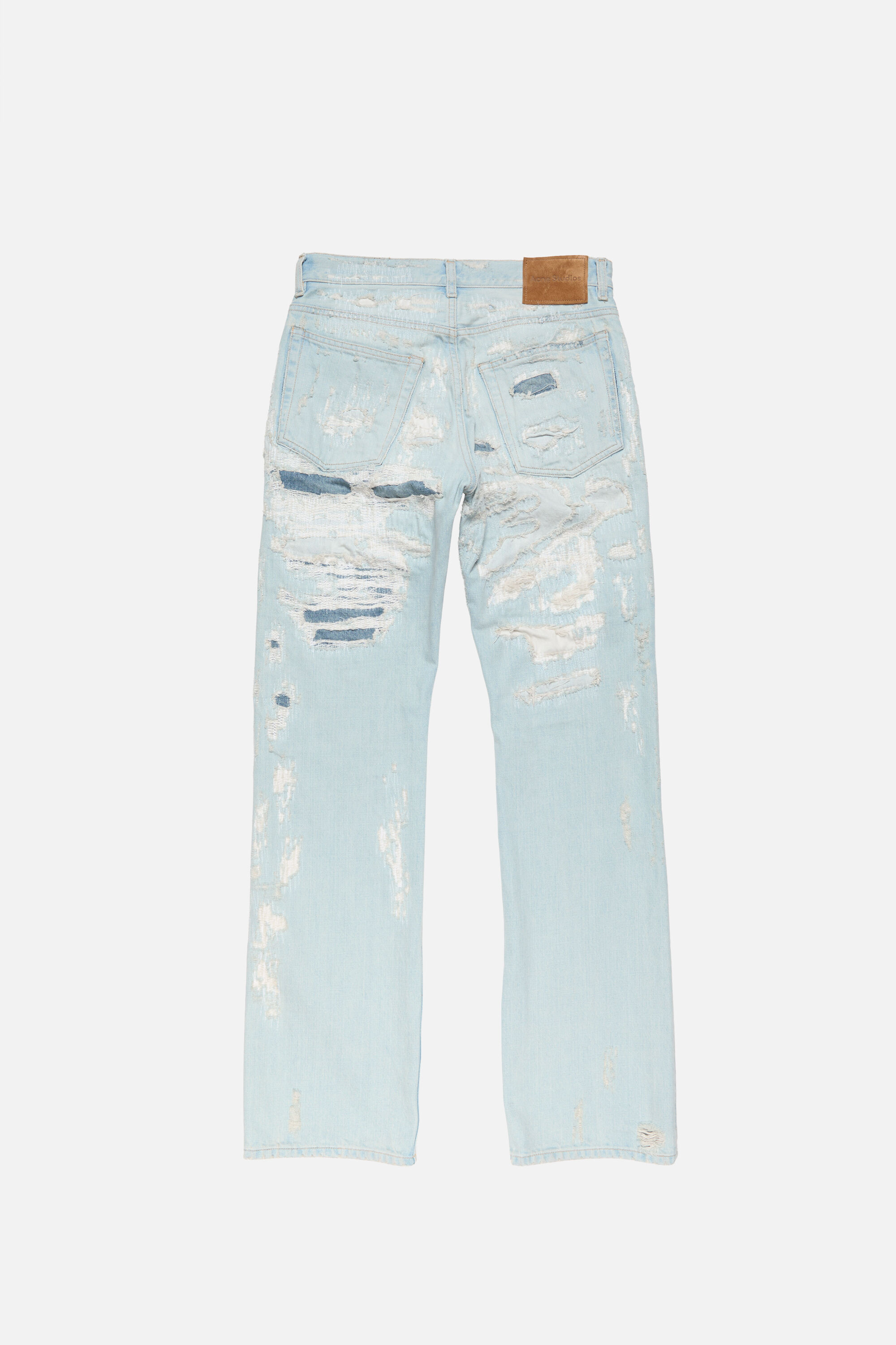 お値下げ実施中  Acne Acne Studios - スラウチサドルブーツ - ベージュ