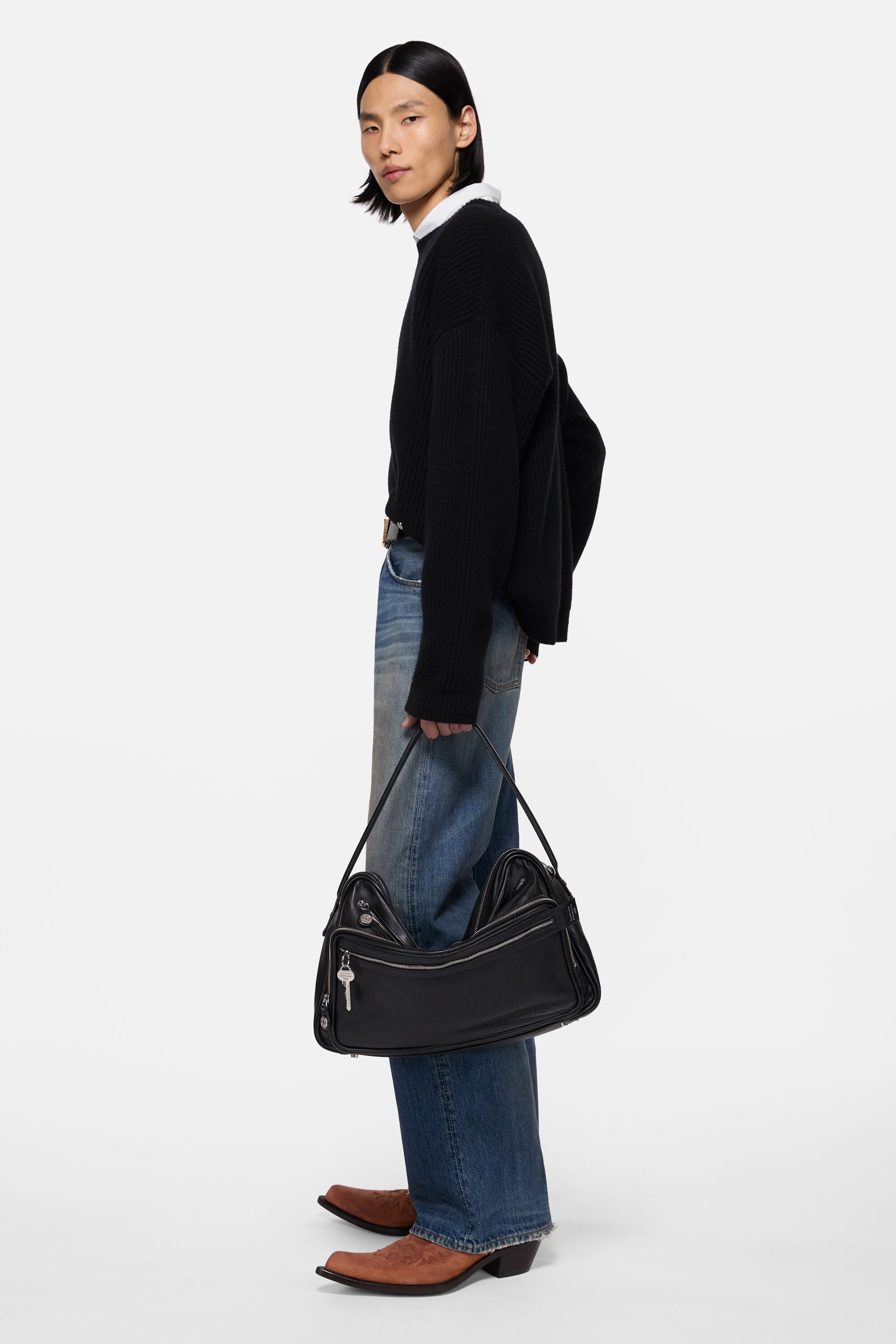 Acne Studios - Camero Camera shoulder bag - Black