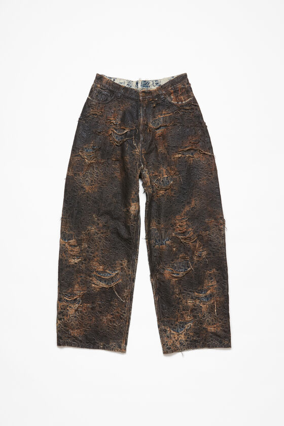 Acne Studios - スーパーバギーフィットジーンズ - 2023 - ブラウン 