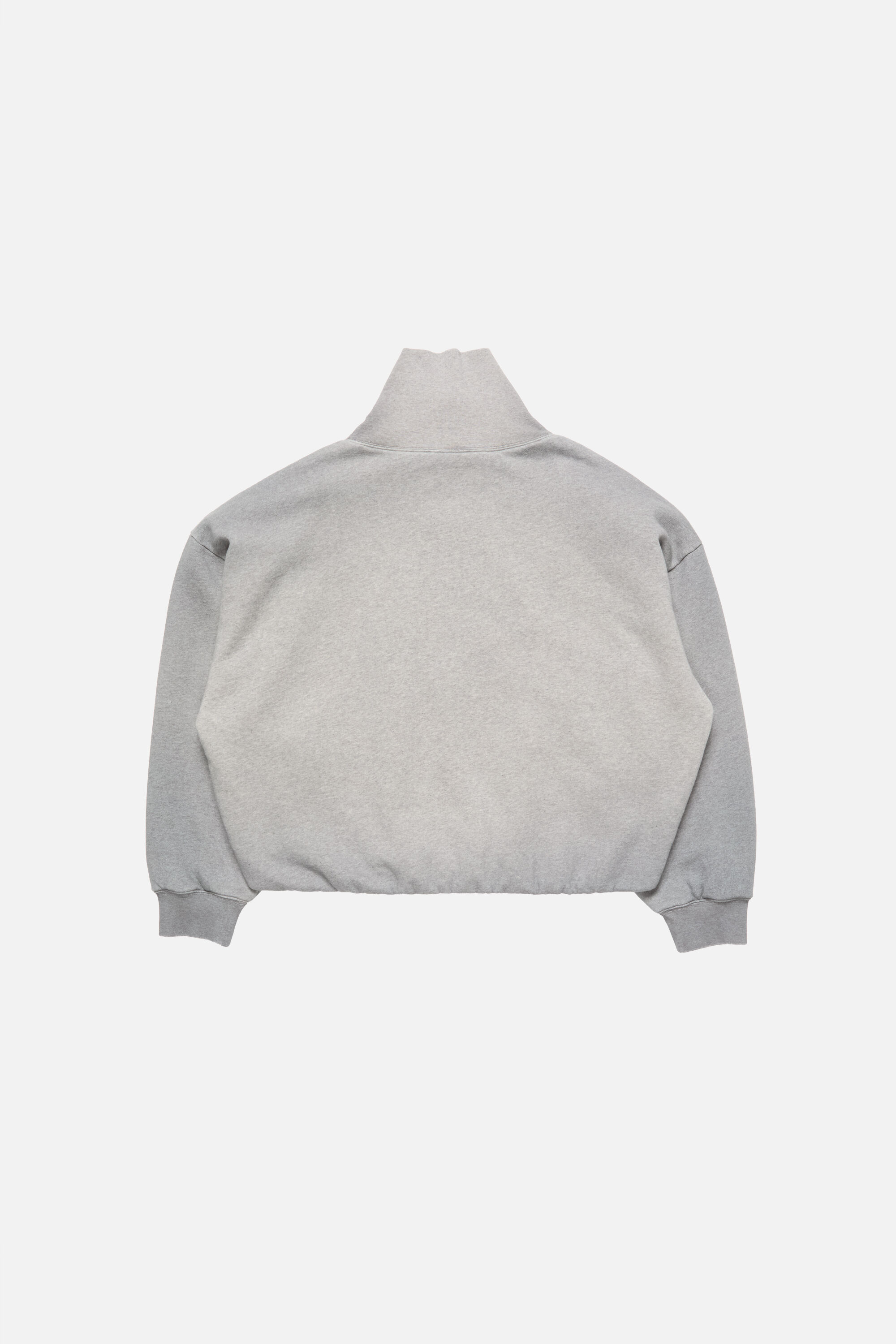 Acne Studios - Fleece sweatshirt with logo - Grey Melange