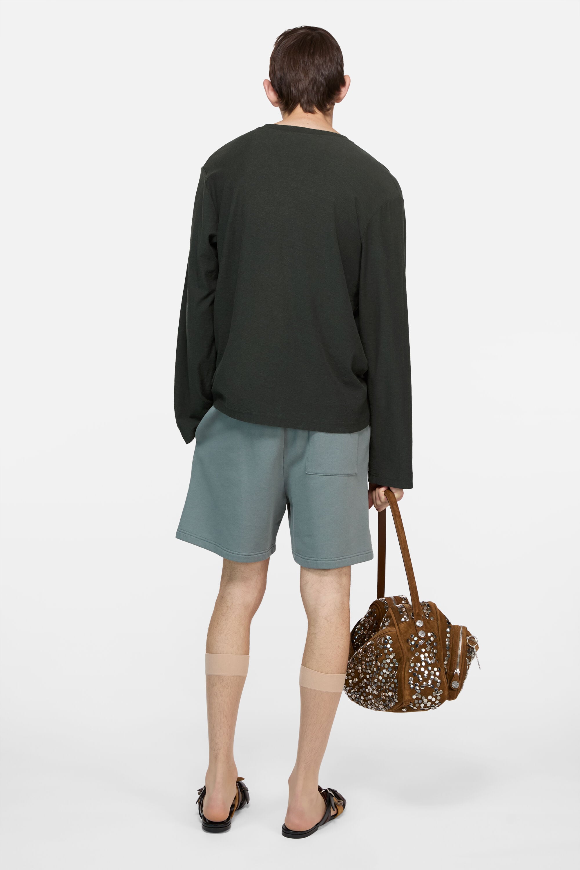 Acne Studios - ロゴTシャツ - フェイデッドブラック