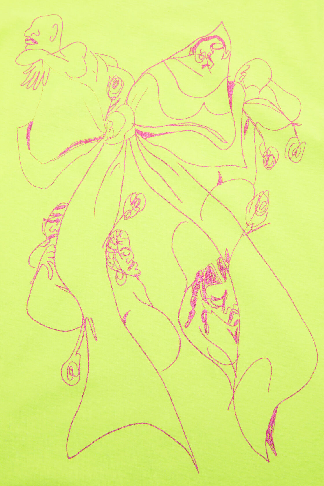 Long sleeve t-shirt - Relaxed fit, Acid green, 2000x