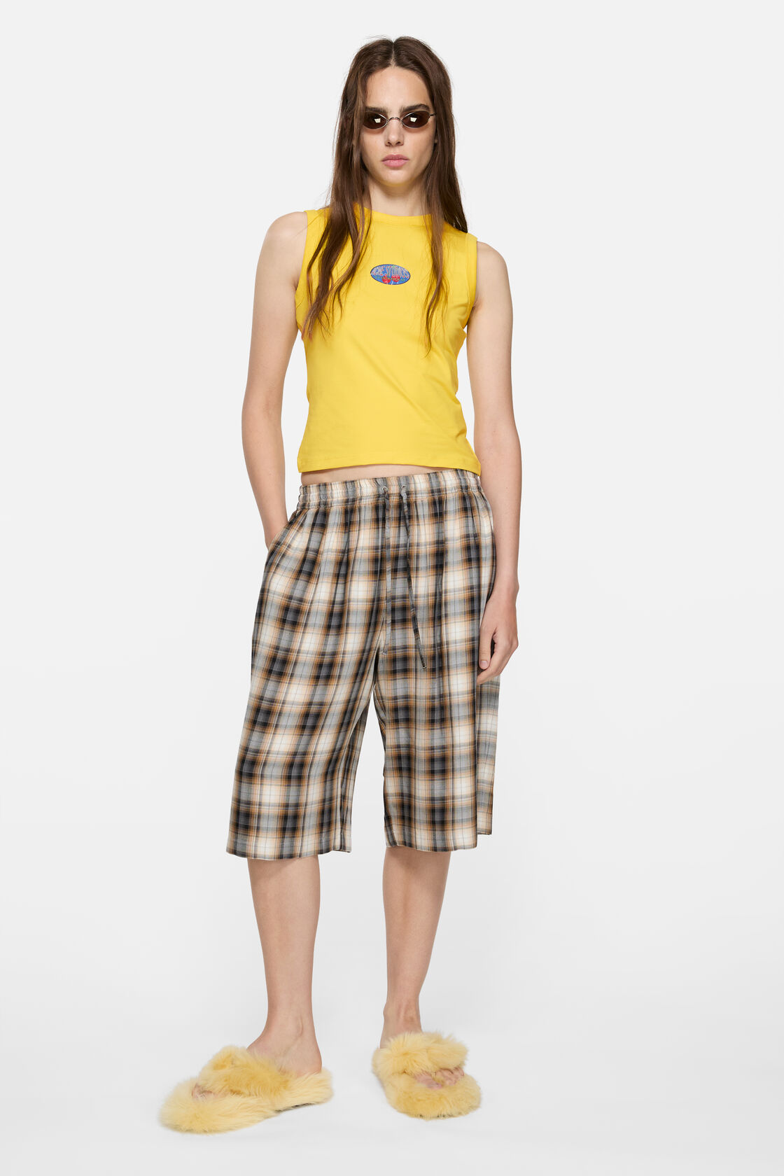 탱크 탑, 브라이트 옐로우, 2000x