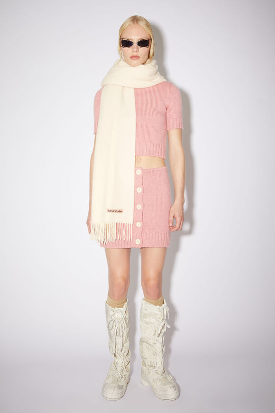 Acne Studios - フリンジウールスカーフ - オーバーサイズ - ウォーム  