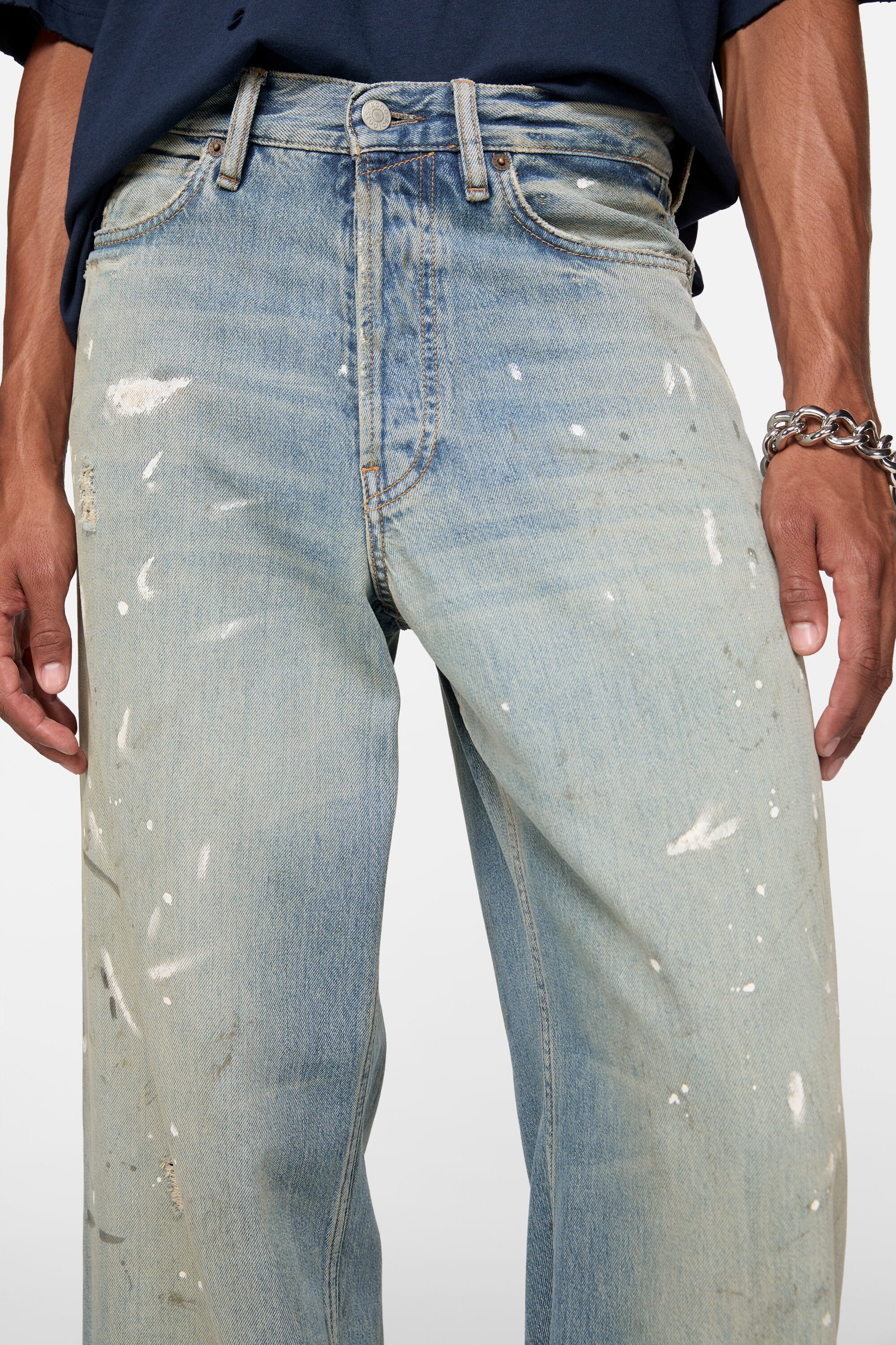 Acne Studios - ルーズフィットジーンズ - 1981 - ライトブルー