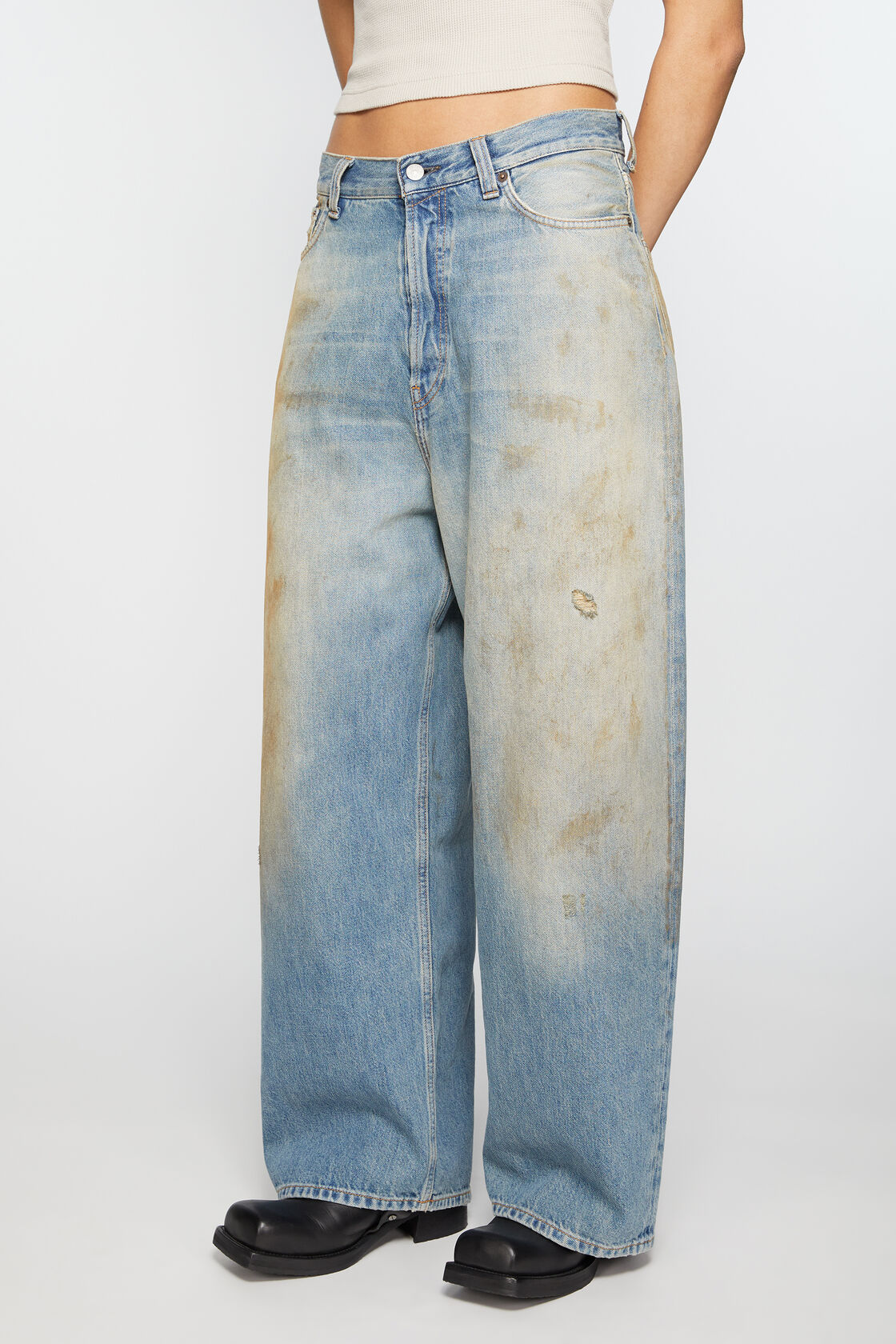 Loose fit jeans - 2023, Mid Blue, 2000x