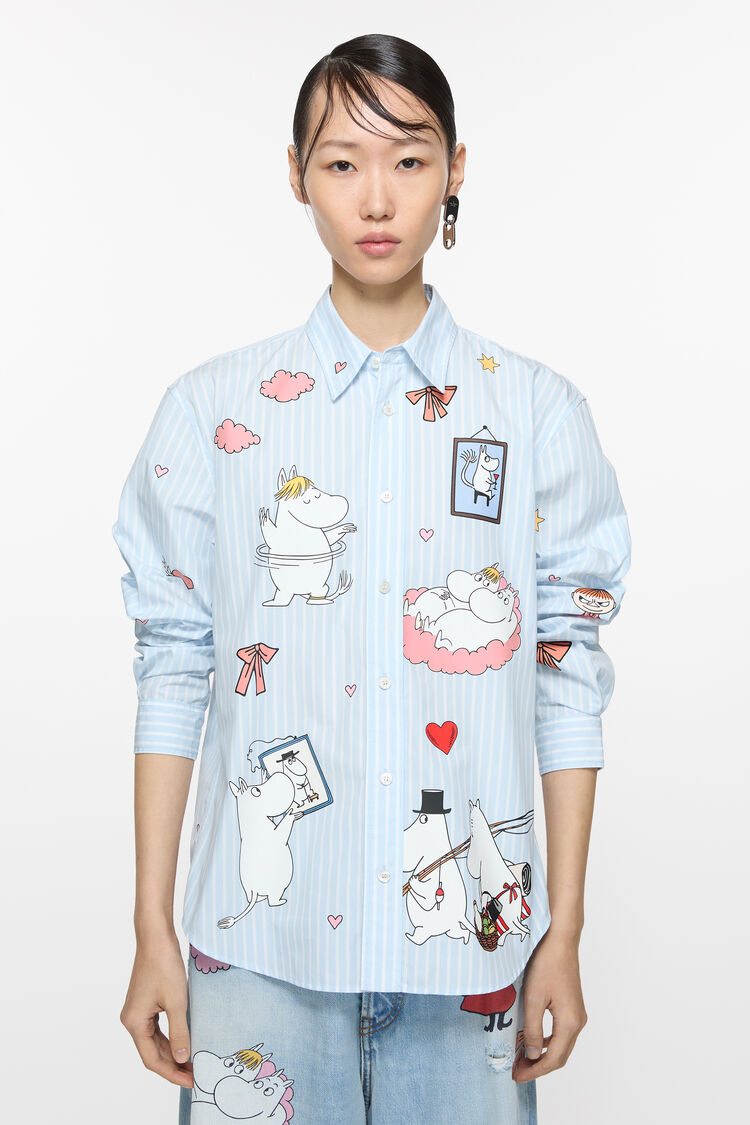 FA-UX-SHIR000086, 蓝色/白色