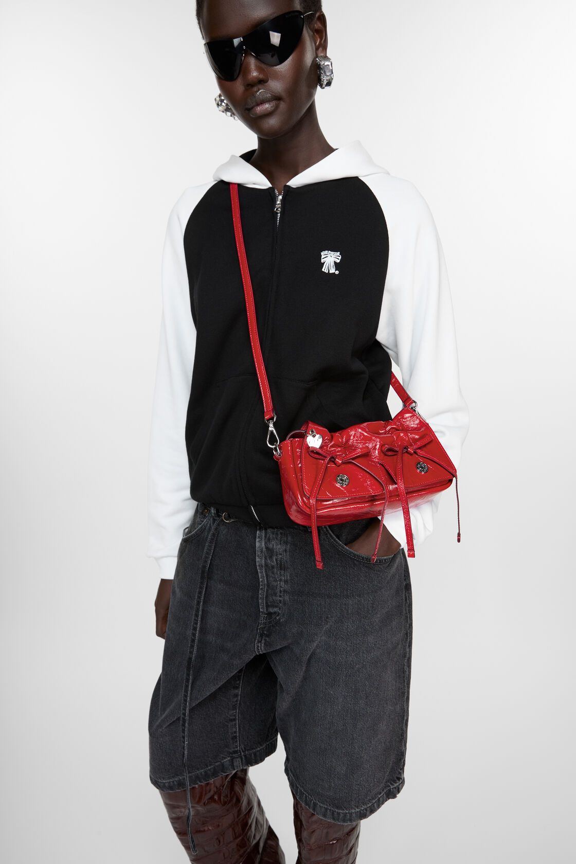 Multipocket micro bag, Red, 2000x