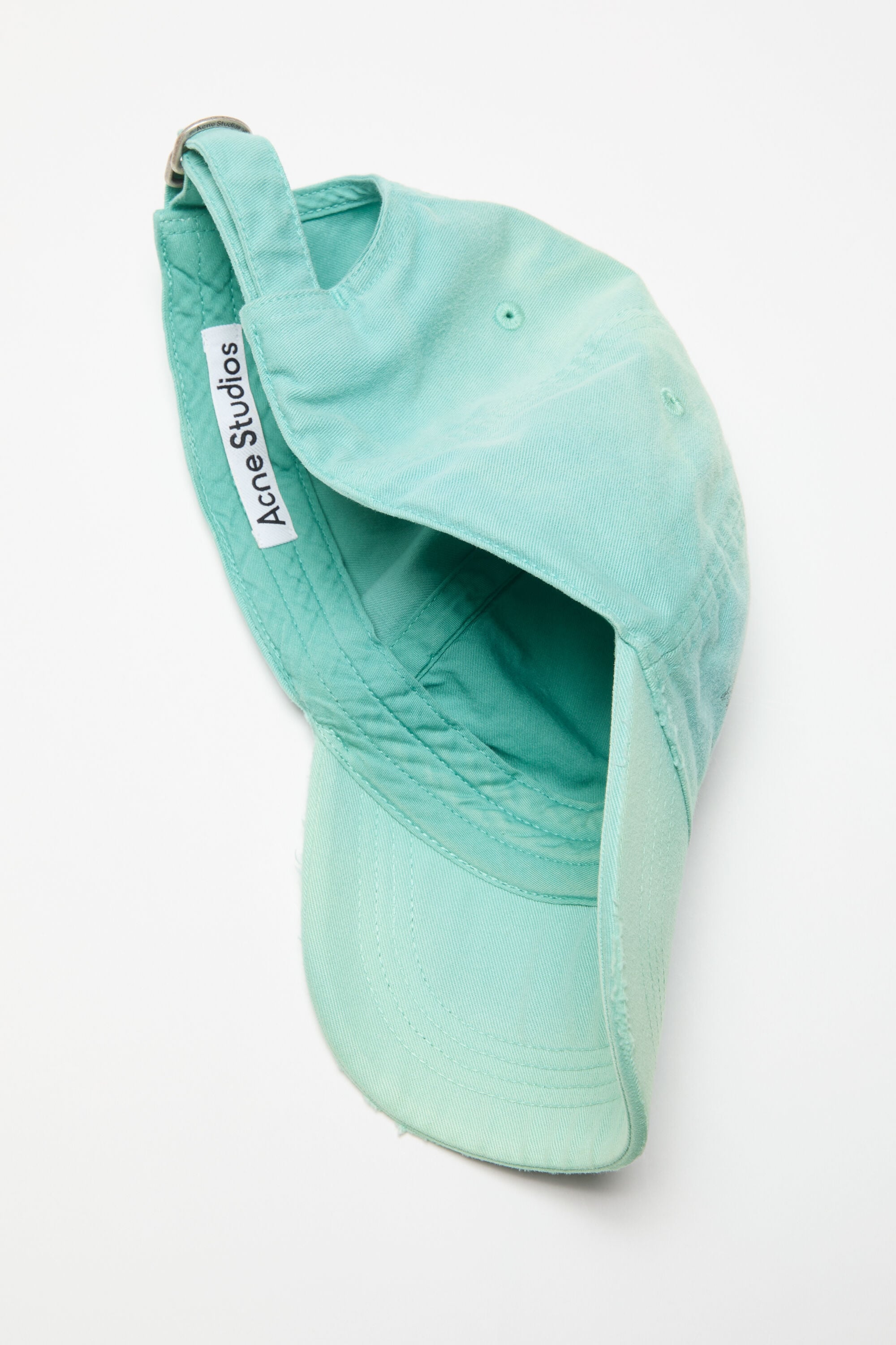 Acne Studios - Sprayed logo cap - Mint green