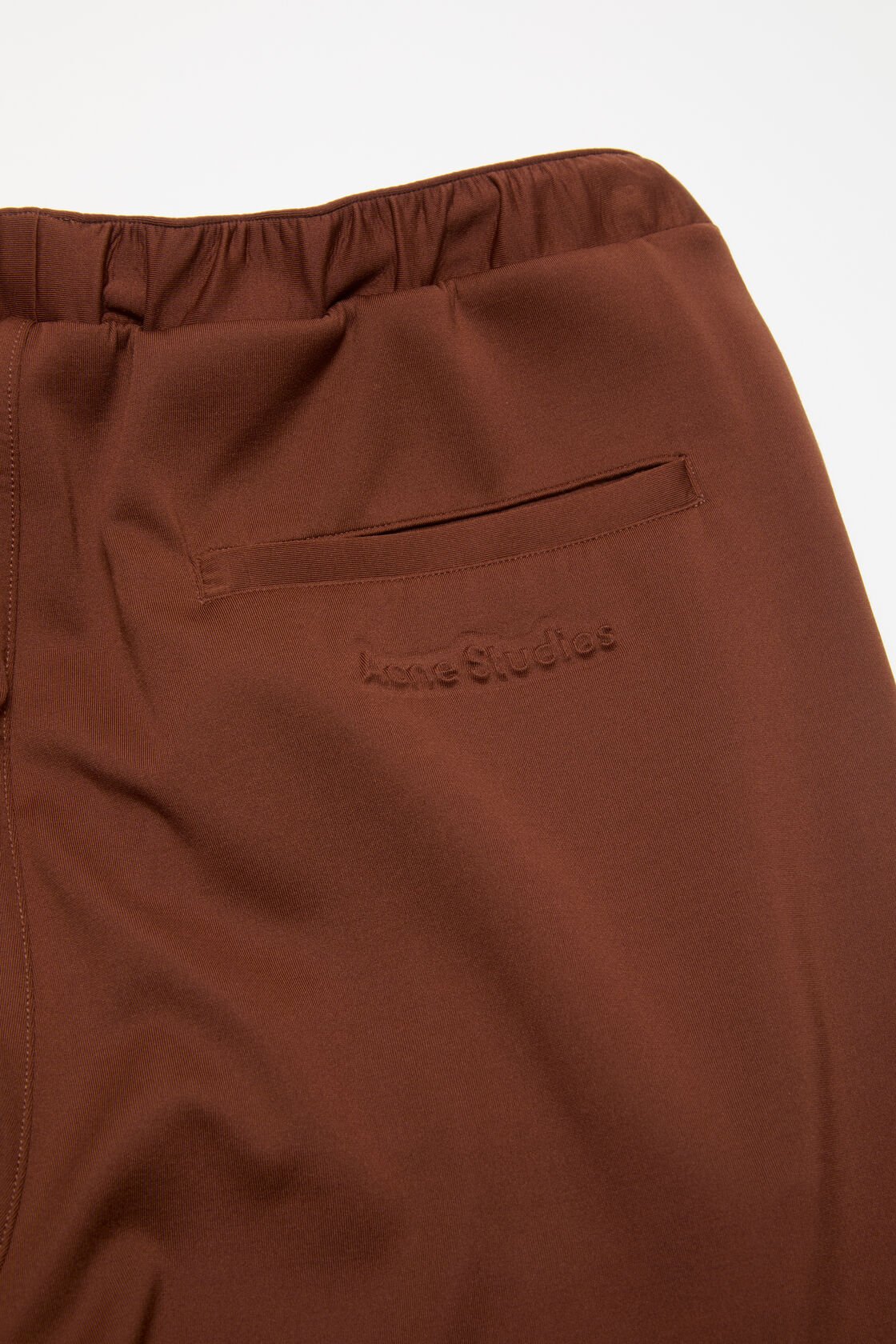 Casual jersey trousers, Brown, 2000x