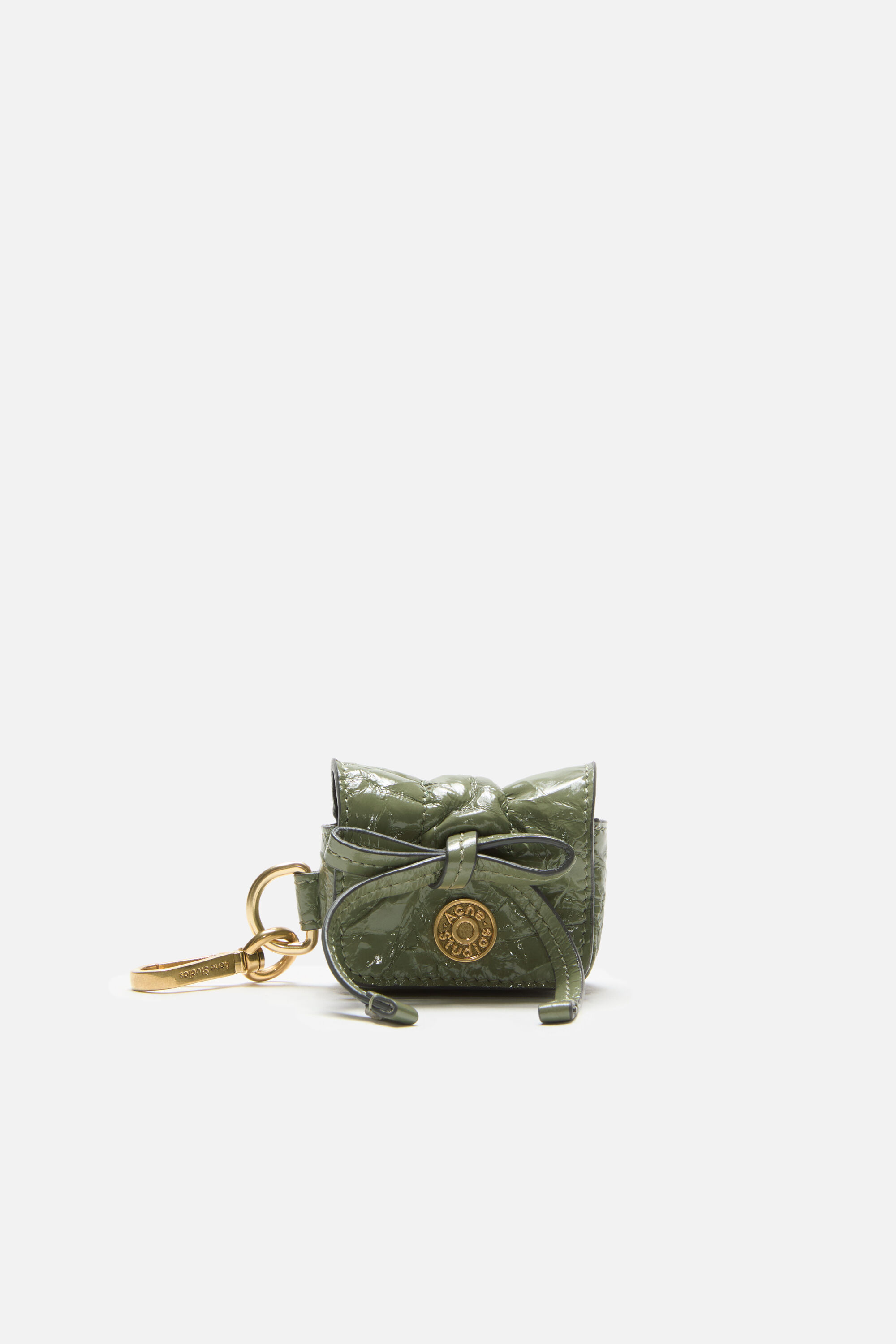 Acne Studios - Multipocket headphones case - Wheat green