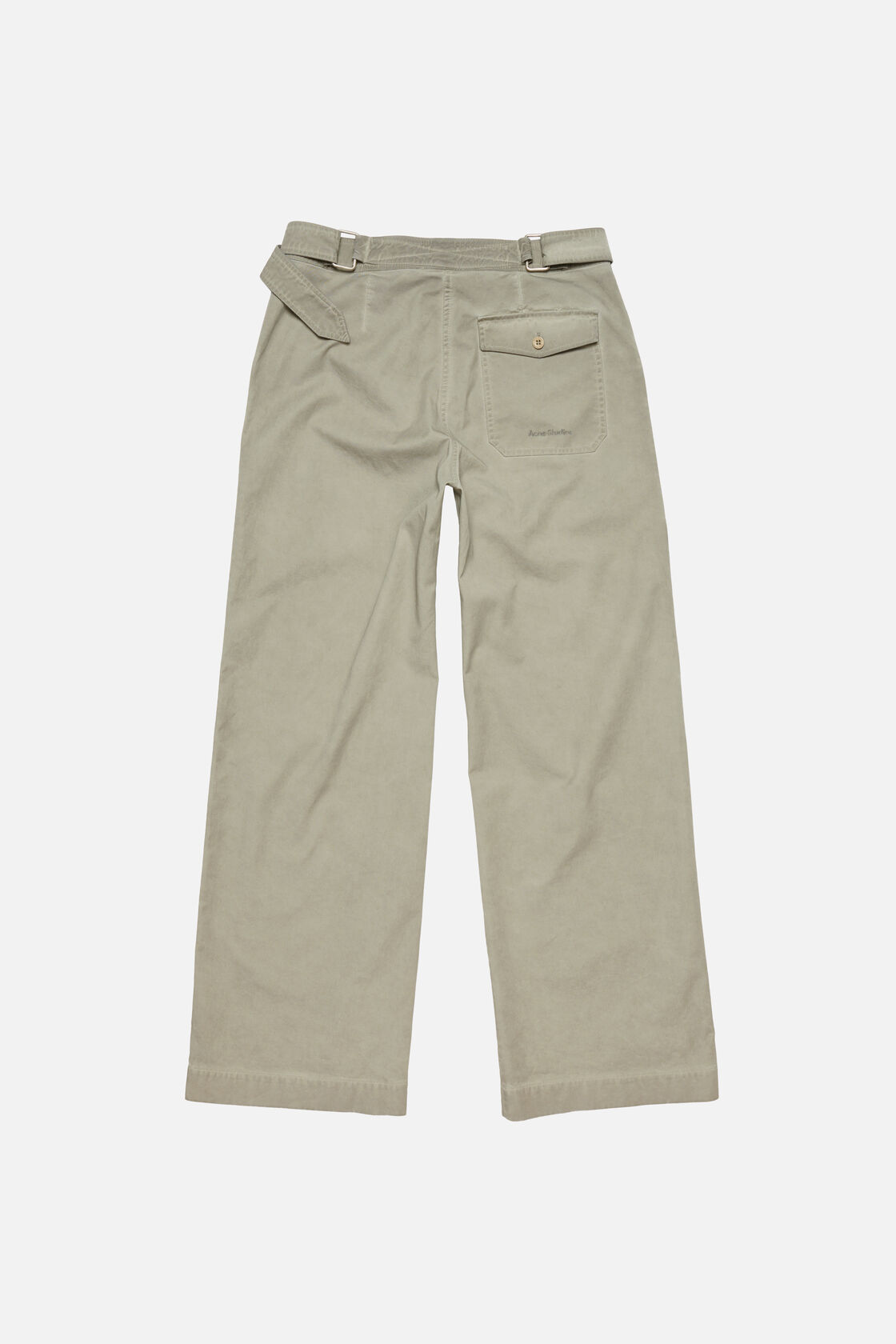 Twill trousers with belt, Clay beige, 2000x