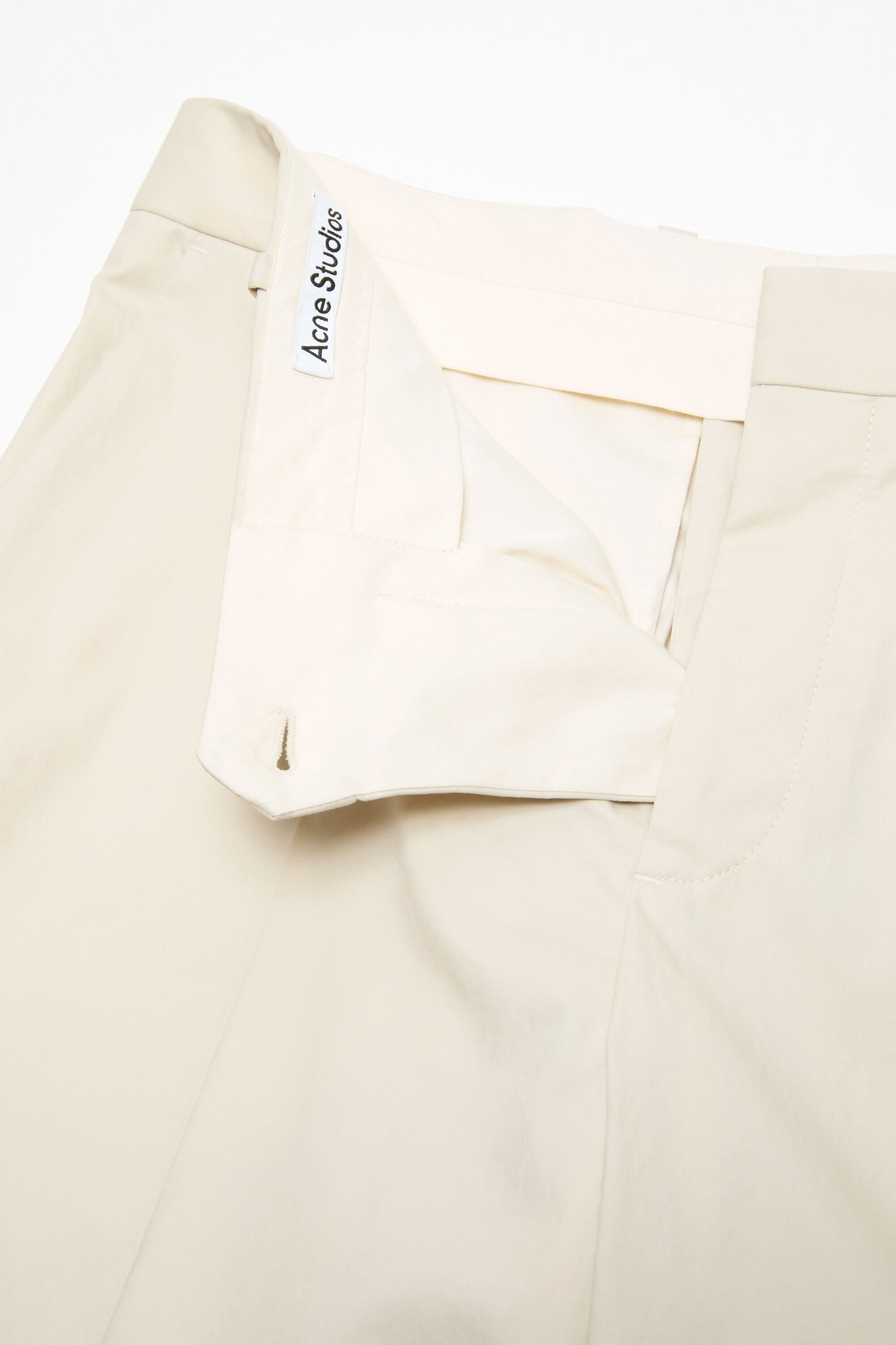 Acne Studios - Washed tailored trousers - Light beige
