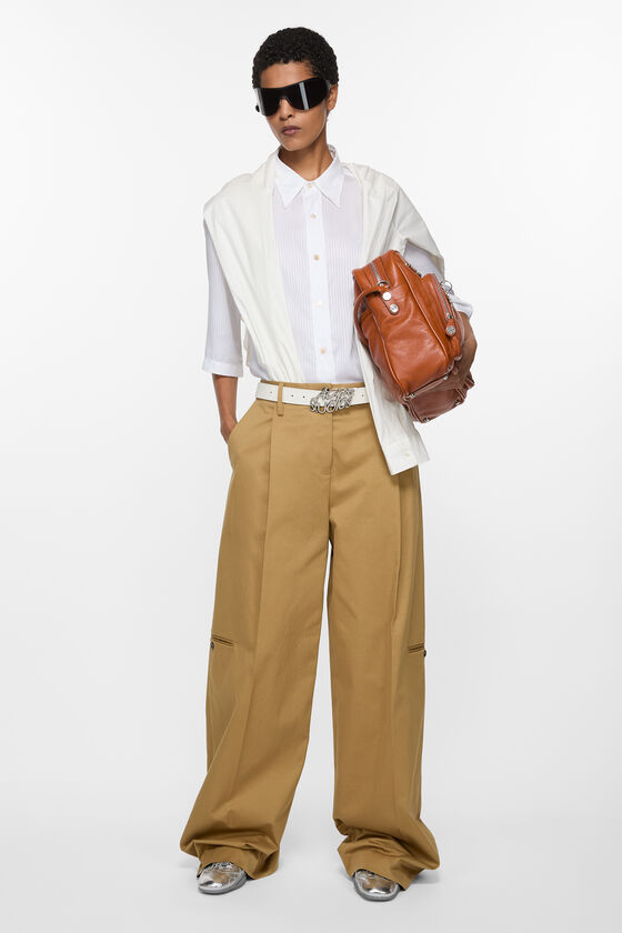 Acne Studios - ツイルトラウザーズ - フェイデッドオークル