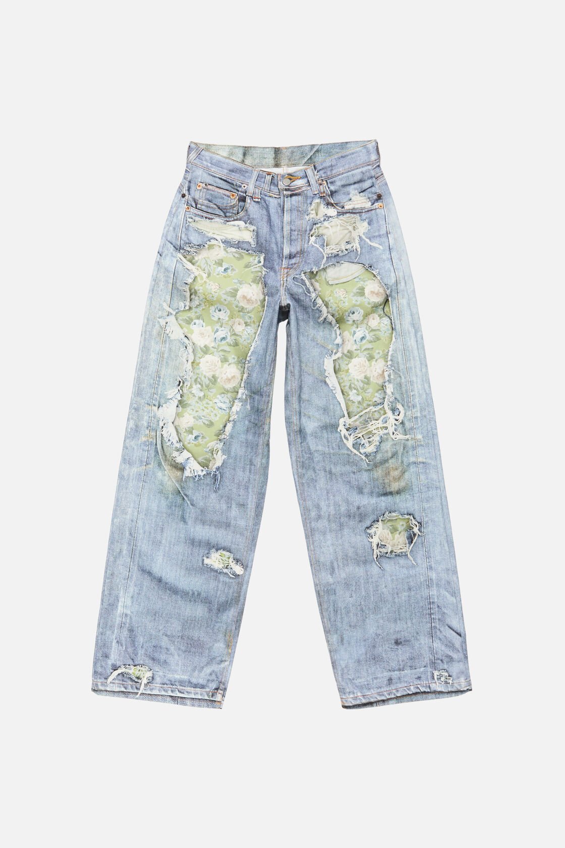 Trompe-l&rsquo;&oelig;il jeans - 1981, Blue/green, 2000x