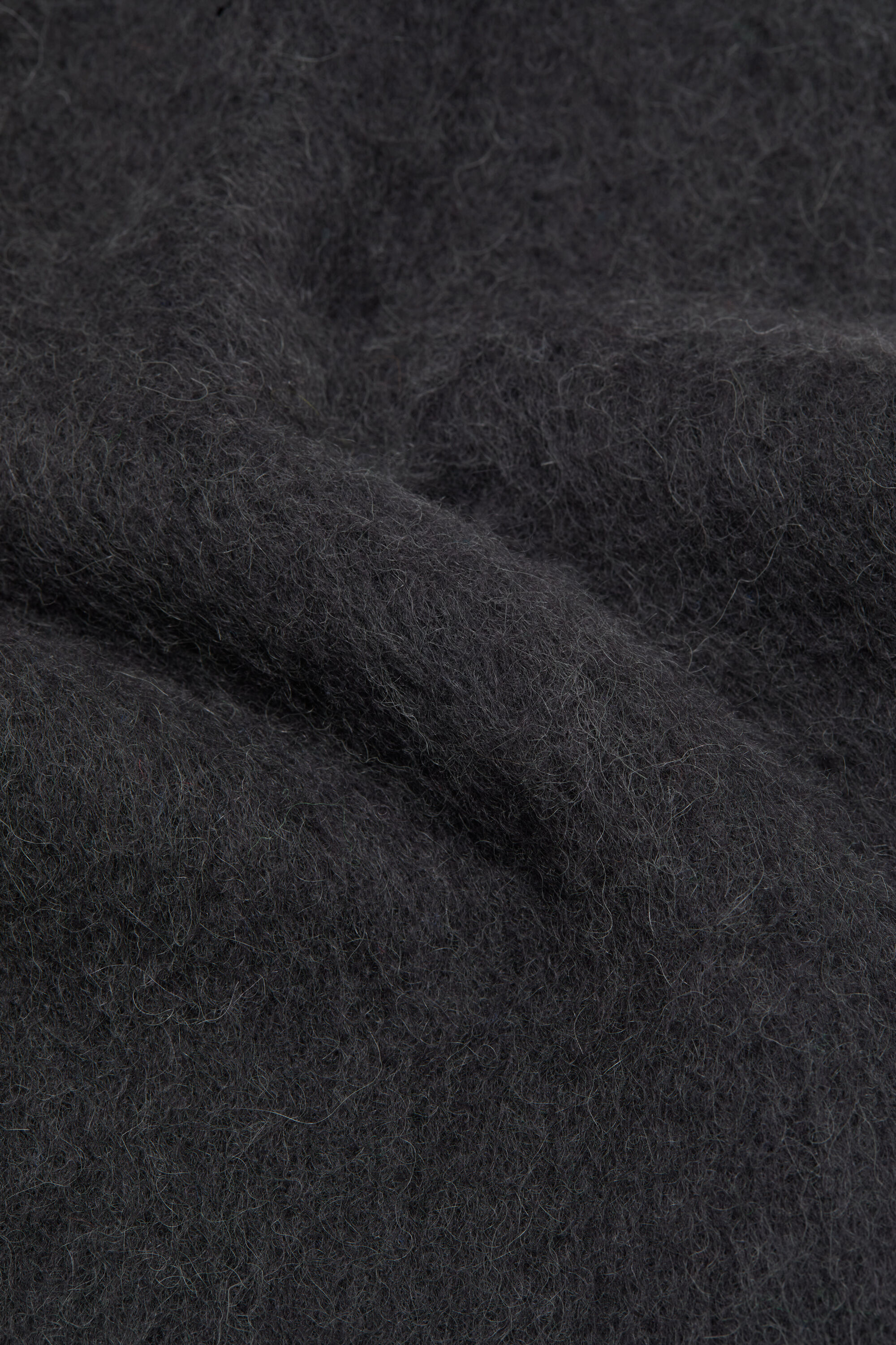 Acne Studios - バイカラーアルパカスカーフ - アンスラサイト/グレー