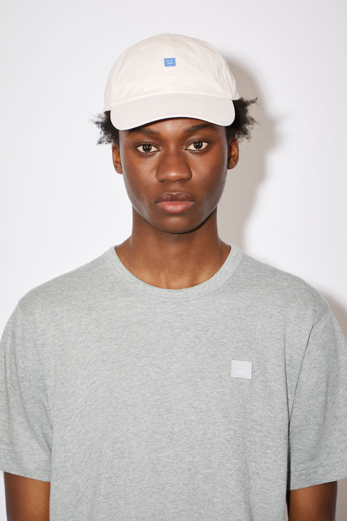 Crew neck t-shirt - Regular fit, Light Grey Melange, 2000x