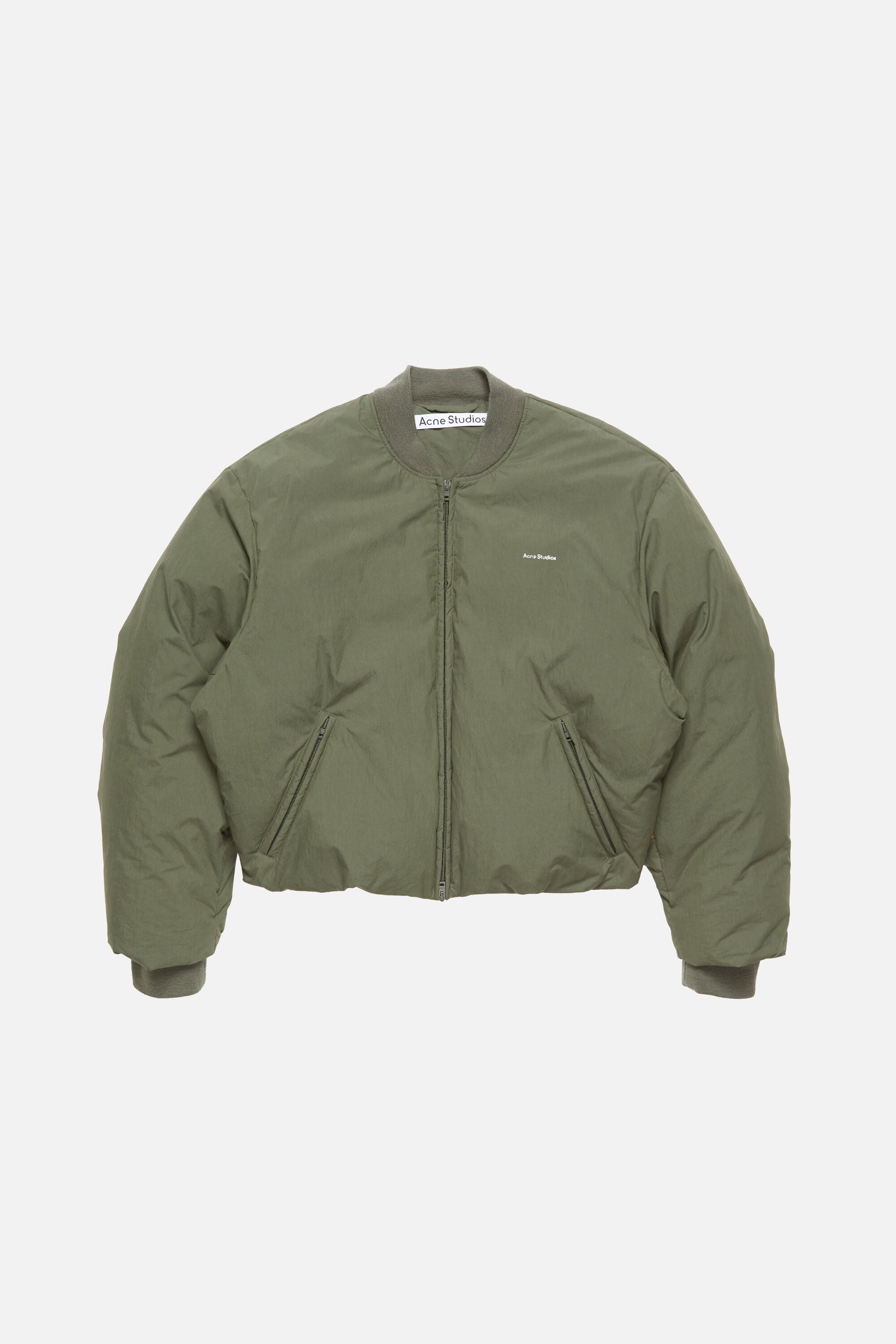 Acne Studios - Down bomber jacket - Cedar green
