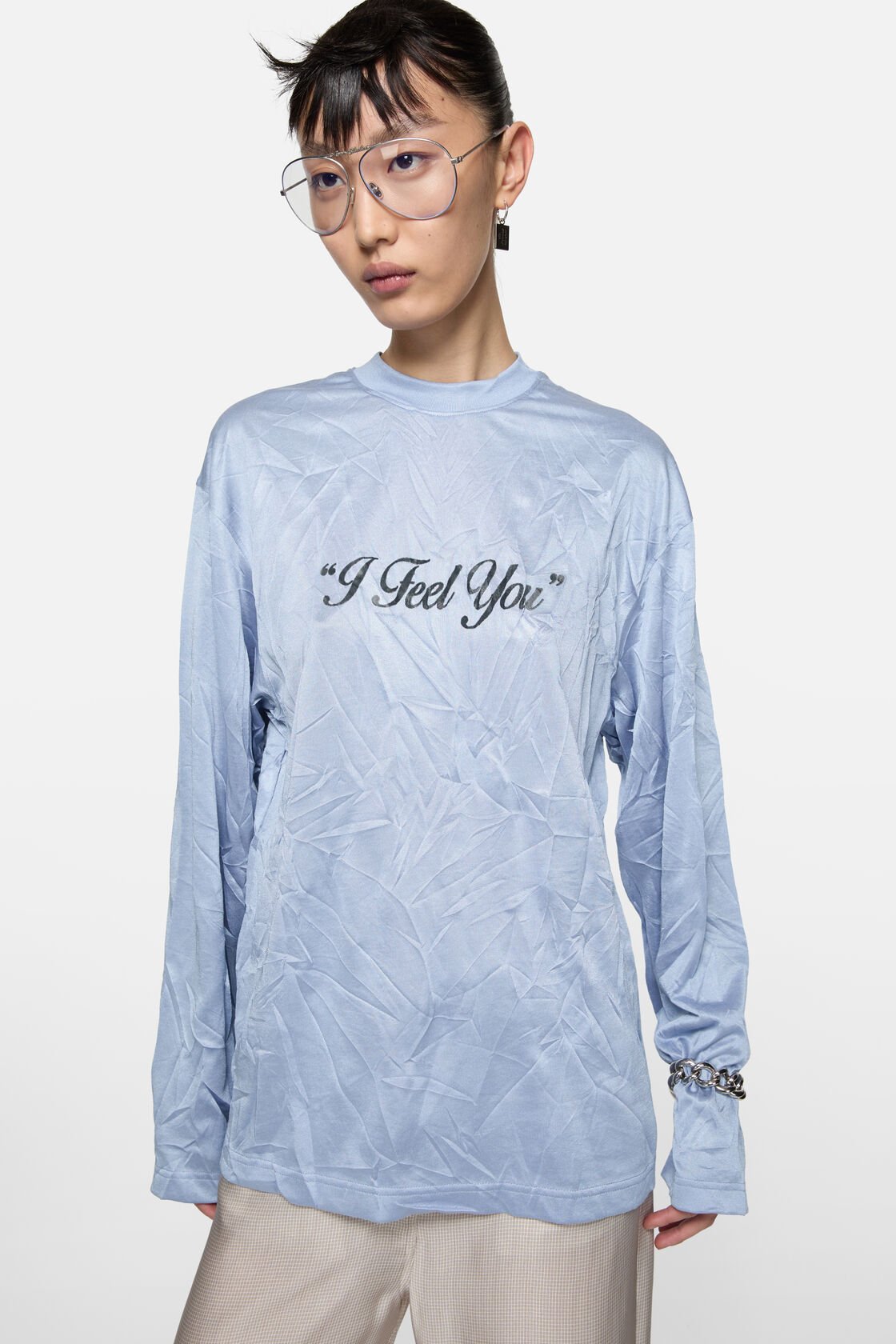 Graphic t-shirt - relaxed, Powder blue, 2000x