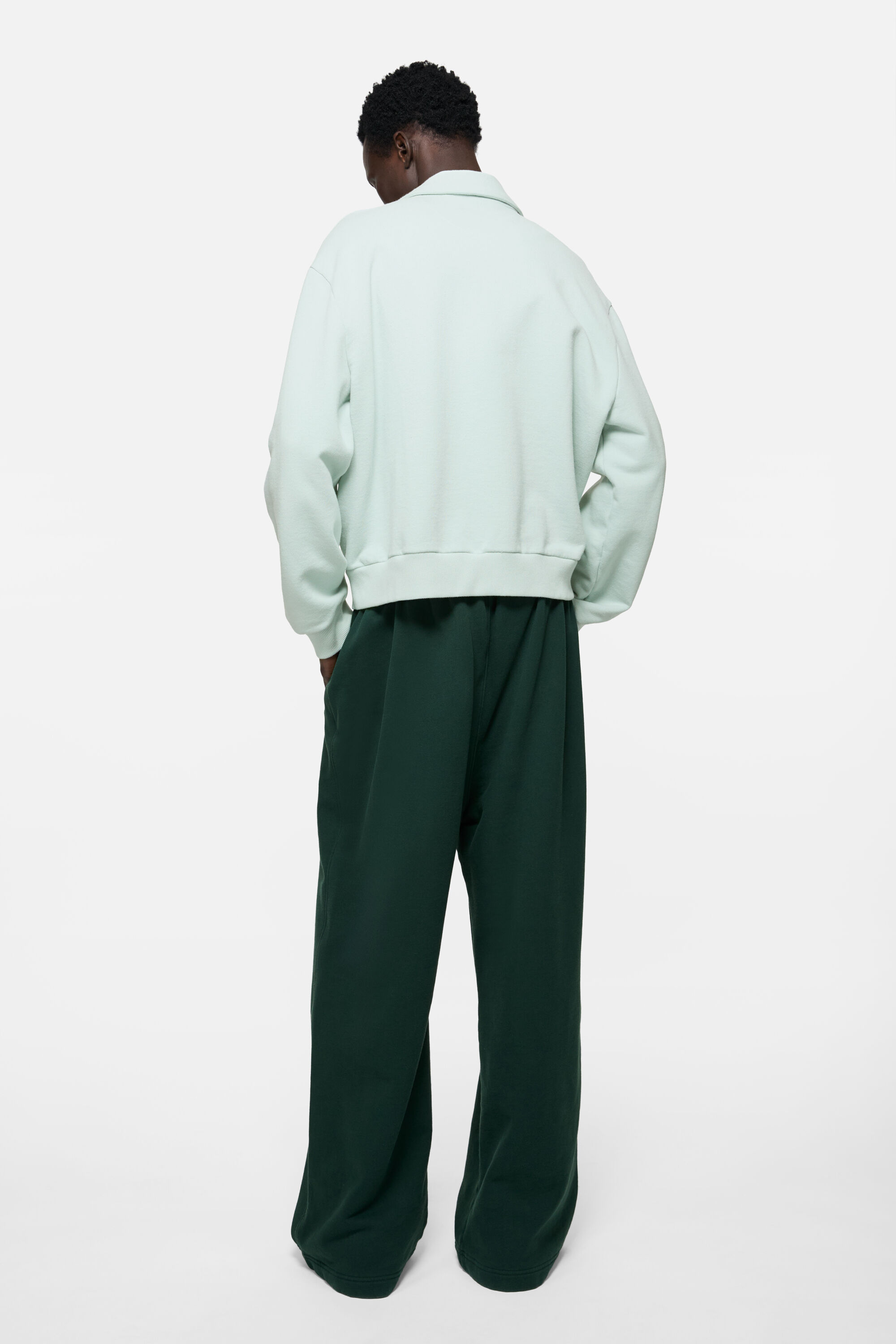 Acne Studios - Cardigan with collar - Pale mint