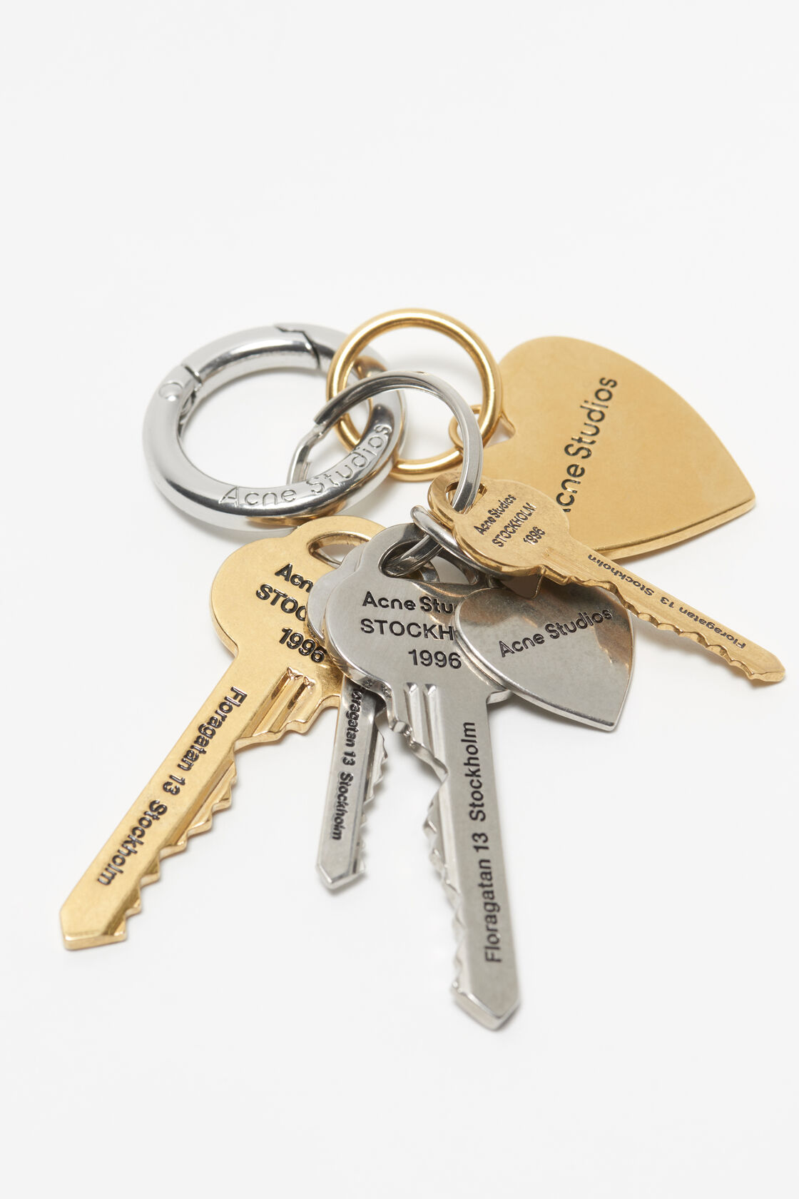 Keyring, Gold/silver, 2000x