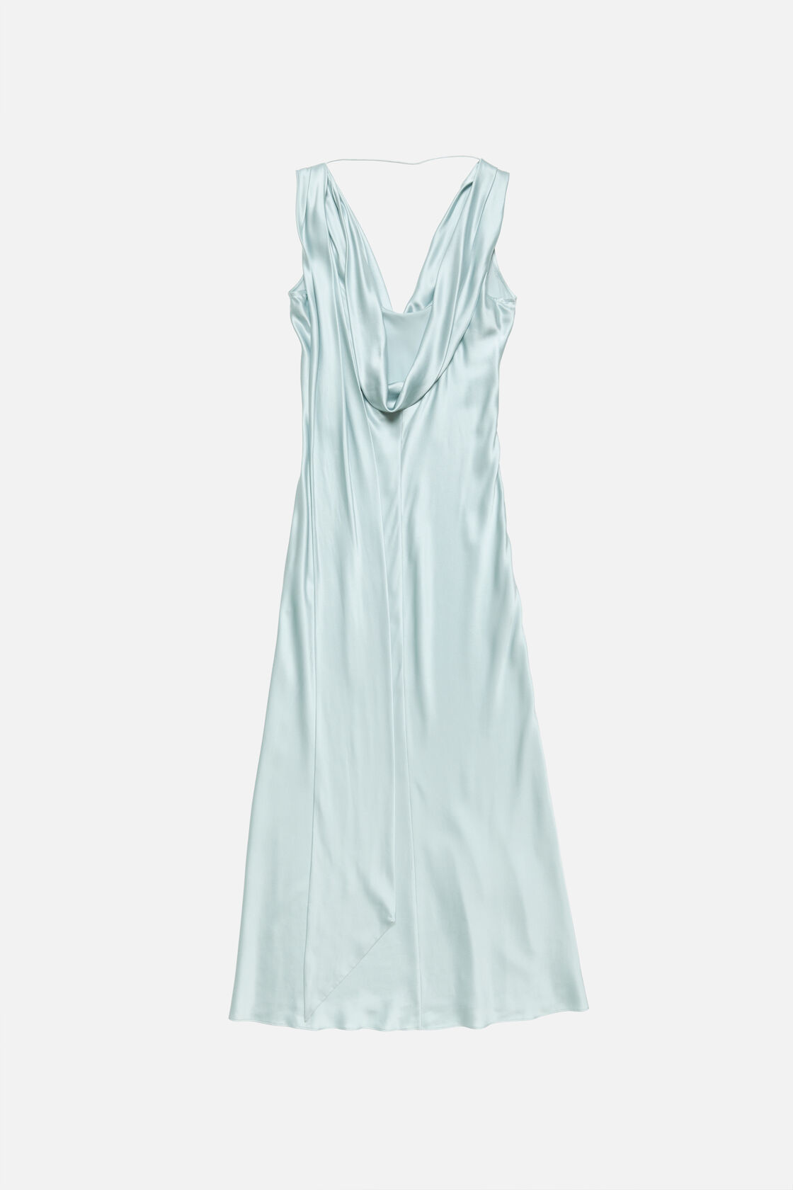 Silk tunic dress, Light blue, 2000x