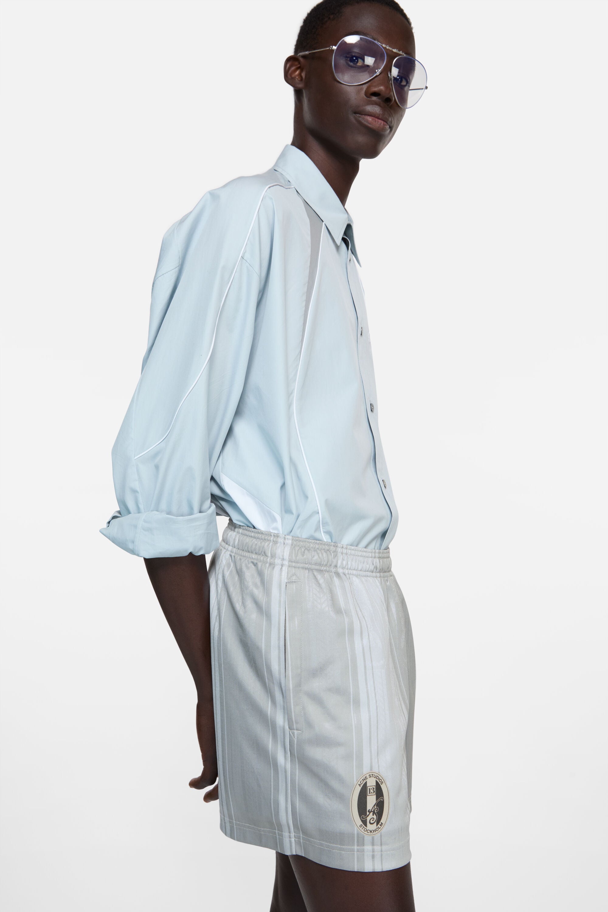 Acne Studios - カジュアルショートパンツ - グレー