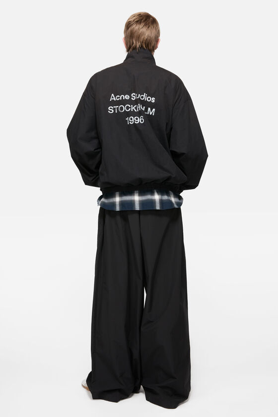 Acne Studios - ロゴジッパージャケット - ブラック 