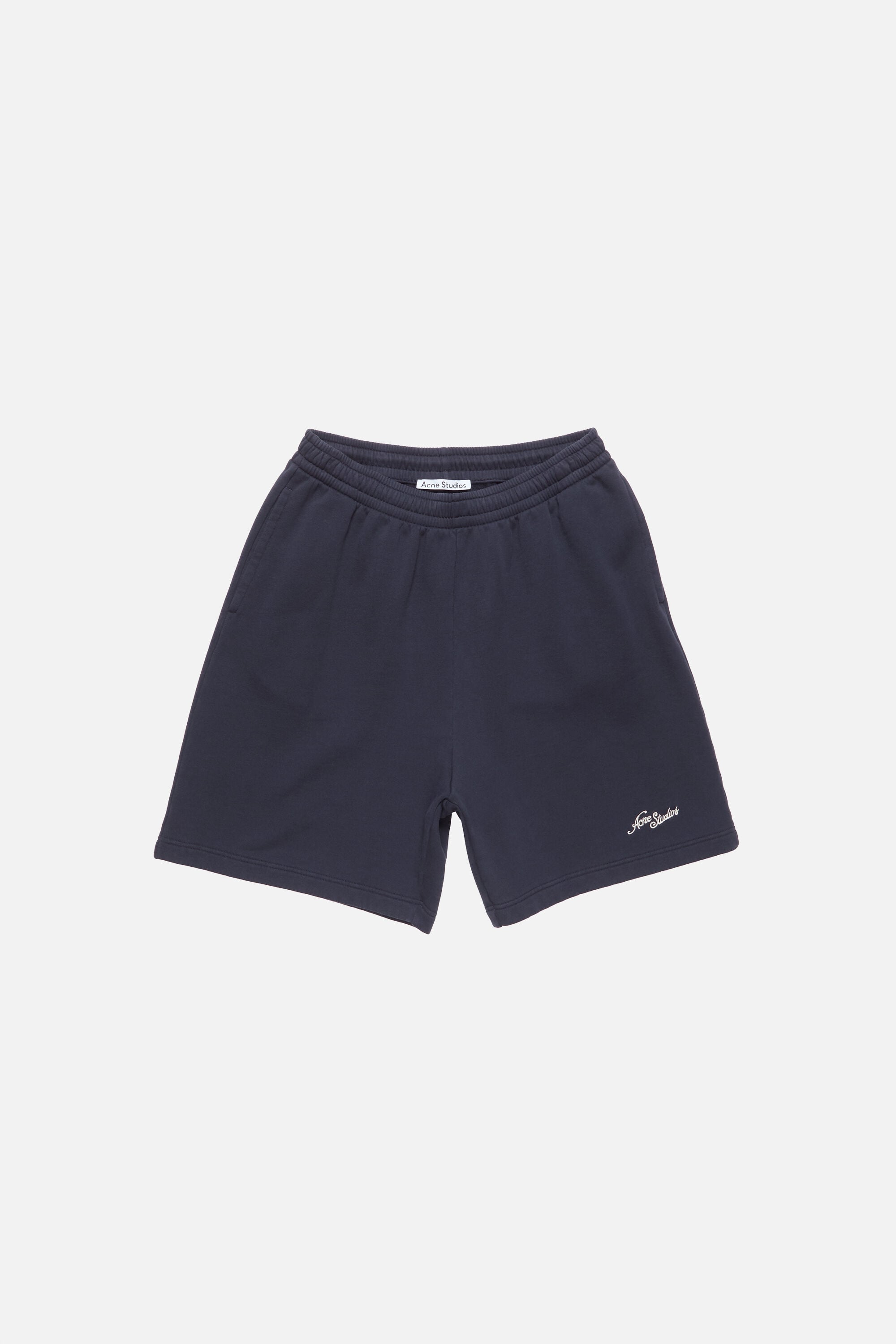 Acne Studios - Casual fleece shorts - Dark navy