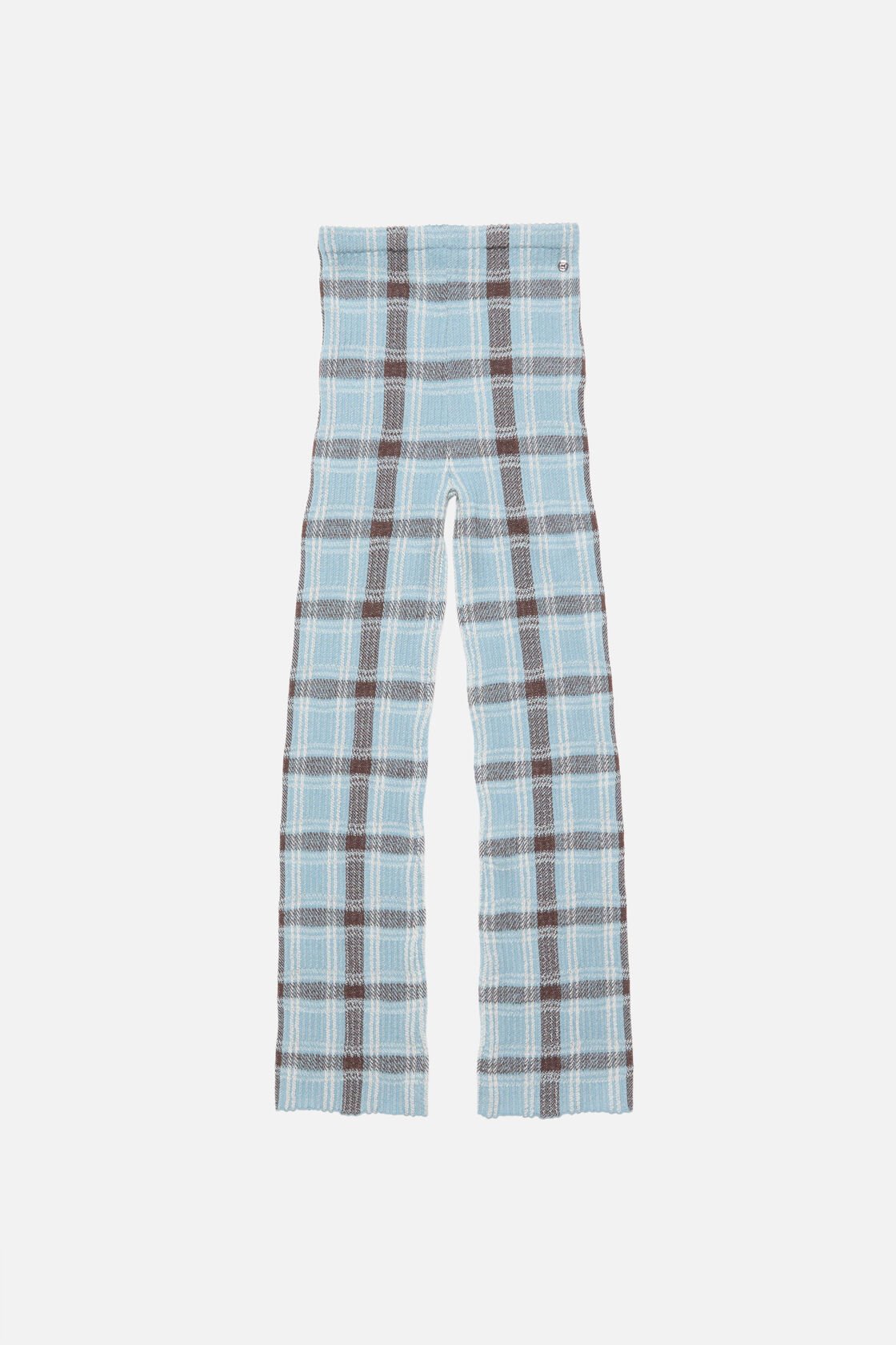 Fitted wool trousers, Blue/brown, 2000x