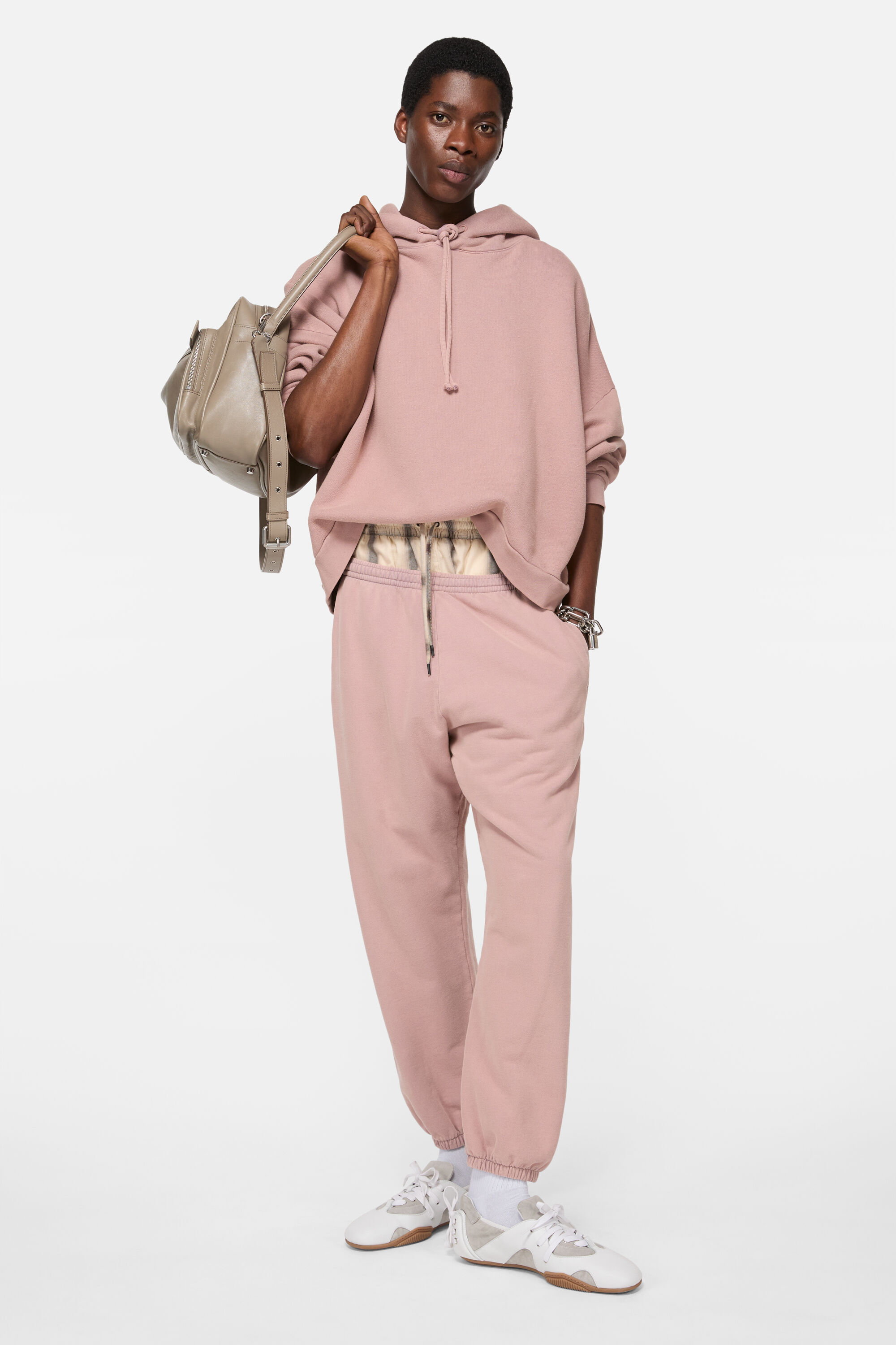 Acne Studios - コットンスウェットパンツ - ラベンダーパープル