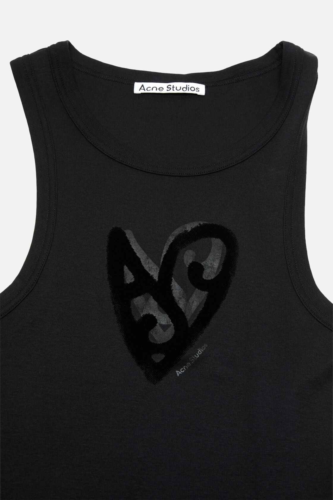 Logo tank top, Black, 2000x